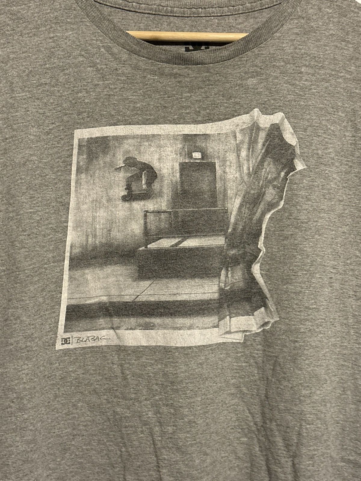 DC Y2K DC Shoes X Mike Blabac Crunched Skate Photo Grey T-Shirt Size US XL / EU 56 / 4 - 2 Thumbnail