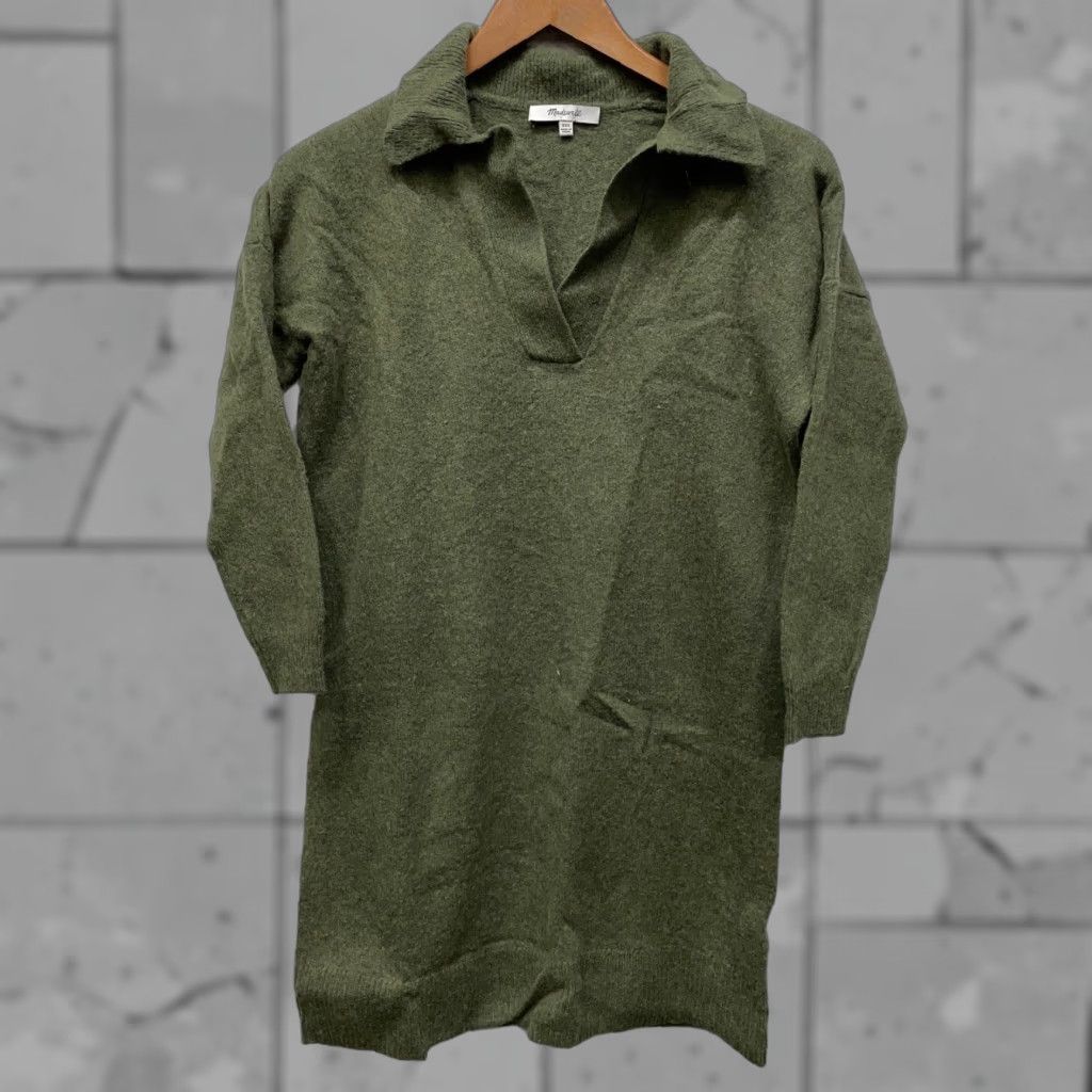 Madewell VINTAGE MadeWell green wool sweater Womens Size XXS Size XXS / US 00 / IT 34 - 1 Thumbnail