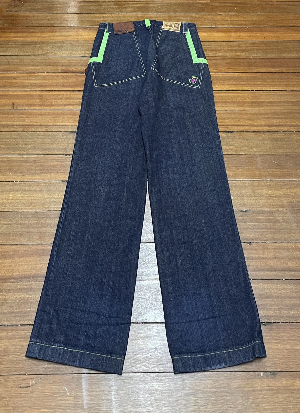 Japanese Brand Very Rare Vintage Magical Mosh Misfits Baggy Jeans 2000s Size US 34 / EU 50 - 2 Thumbnail