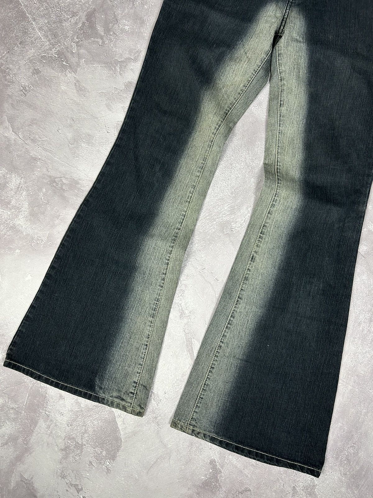 Vintage y2k Smarten Flared Jeans Vintage sz 30x34 90s RARE Size US 30 / EU 46 - 3 Thumbnail