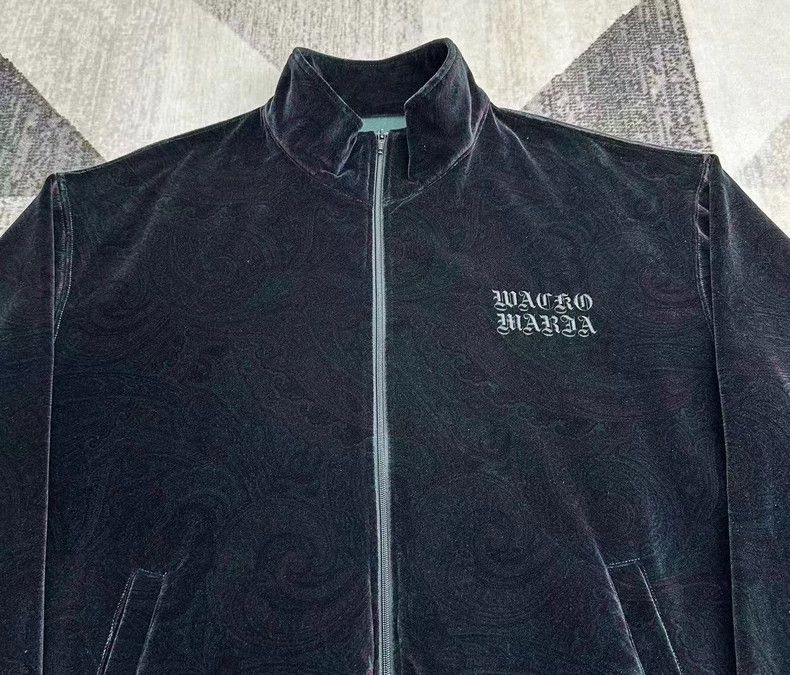 Wacko Maria wacko maria Velvet coat with dark veins cashew flowers Size US M / EU 48-50 / 2 - 4 Thumbnail