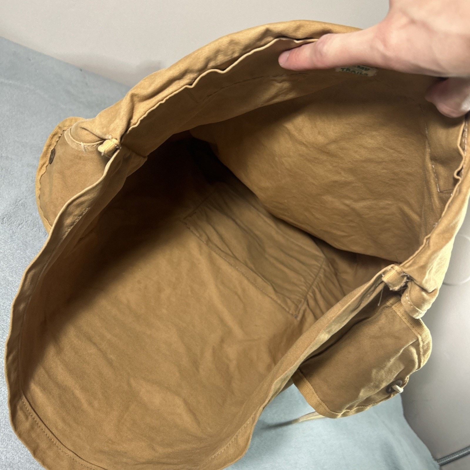 Carhartt Camp Trails (No Metal Framed) Backpack Hiker Camping Canvas Size ONE SIZE - 15 Thumbnail