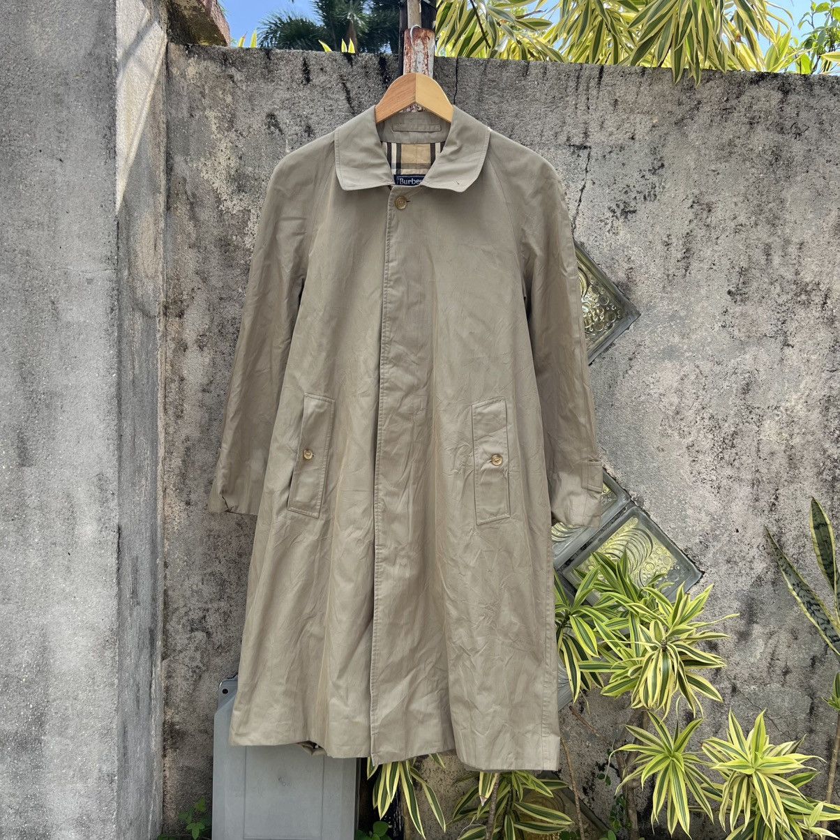 Burberry “BURBERRY” NOVA CHECK LINED LONG COAT JACKET Size US L / EU 52-54 / 3 - 2 Thumbnail