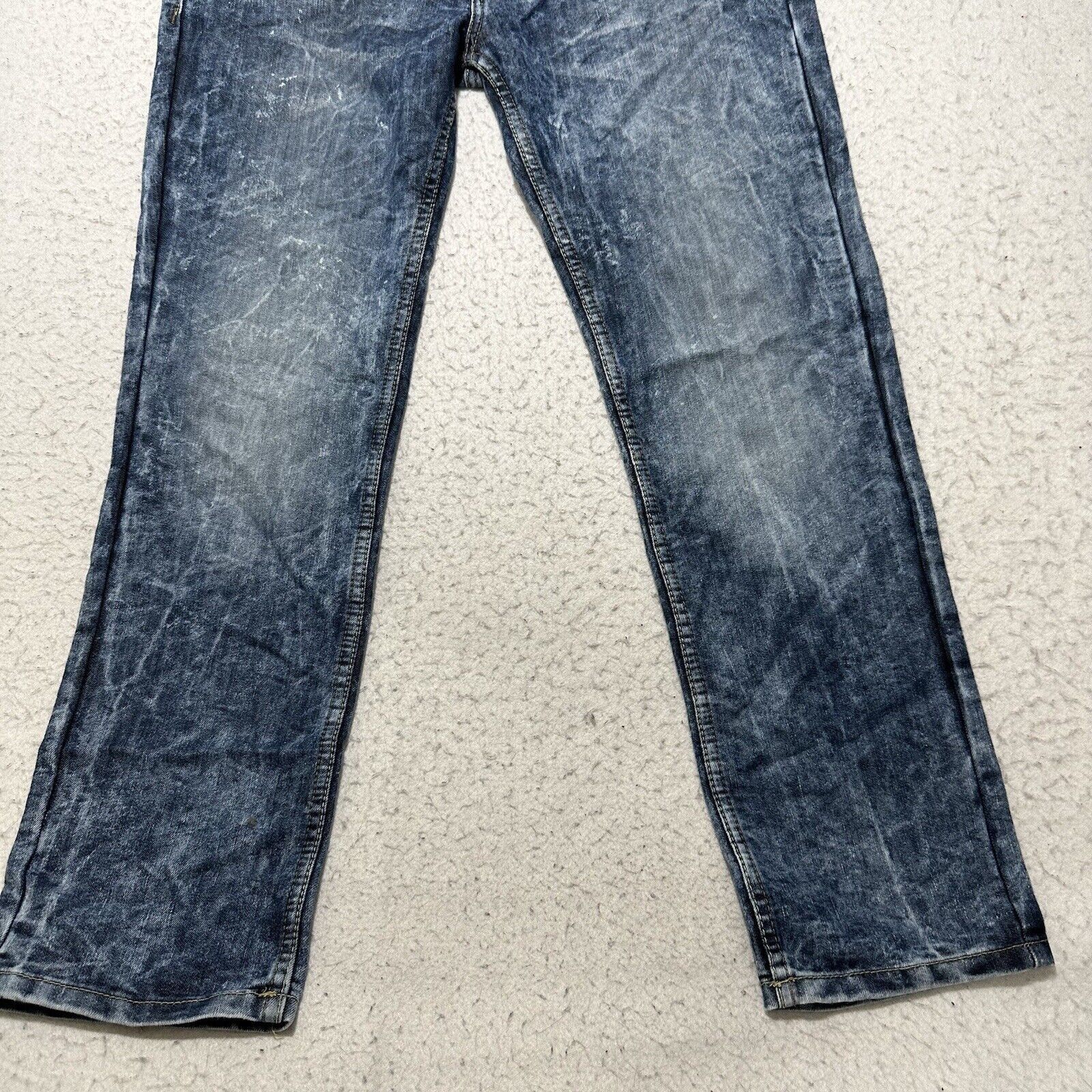 Alexander Julian Alexander Julian Colours 34x30 Straight Leg Denim Blue Jeans Size US 34 / EU 50 - 4 Thumbnail