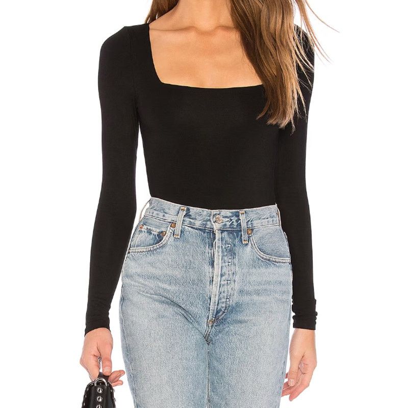 superdown Superdown Al Bodysuit in Black, Size M Size M / US 6-8 / IT 42-44 - 1 Thumbnail