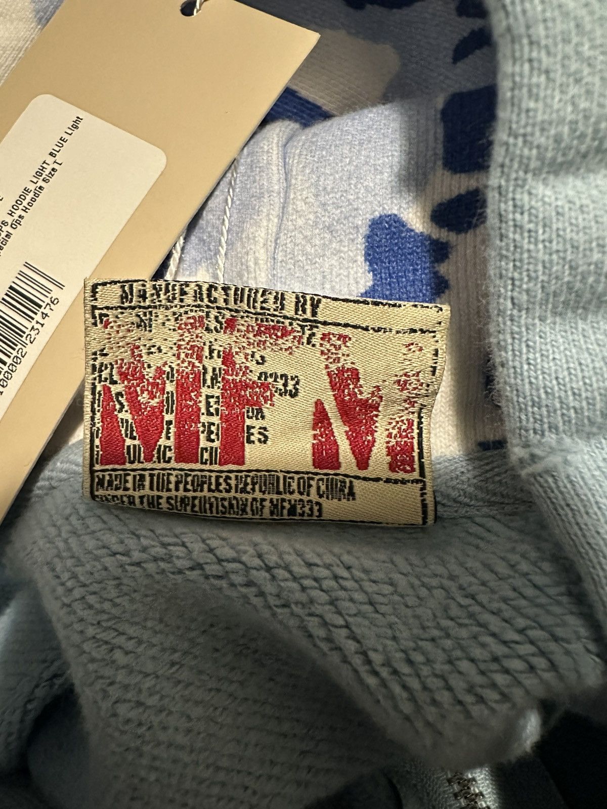 murd333r.fm Murd33r FM Special Ops Light Blue Hoodie Size US L / EU 52-54 / 3 - 7 Thumbnail