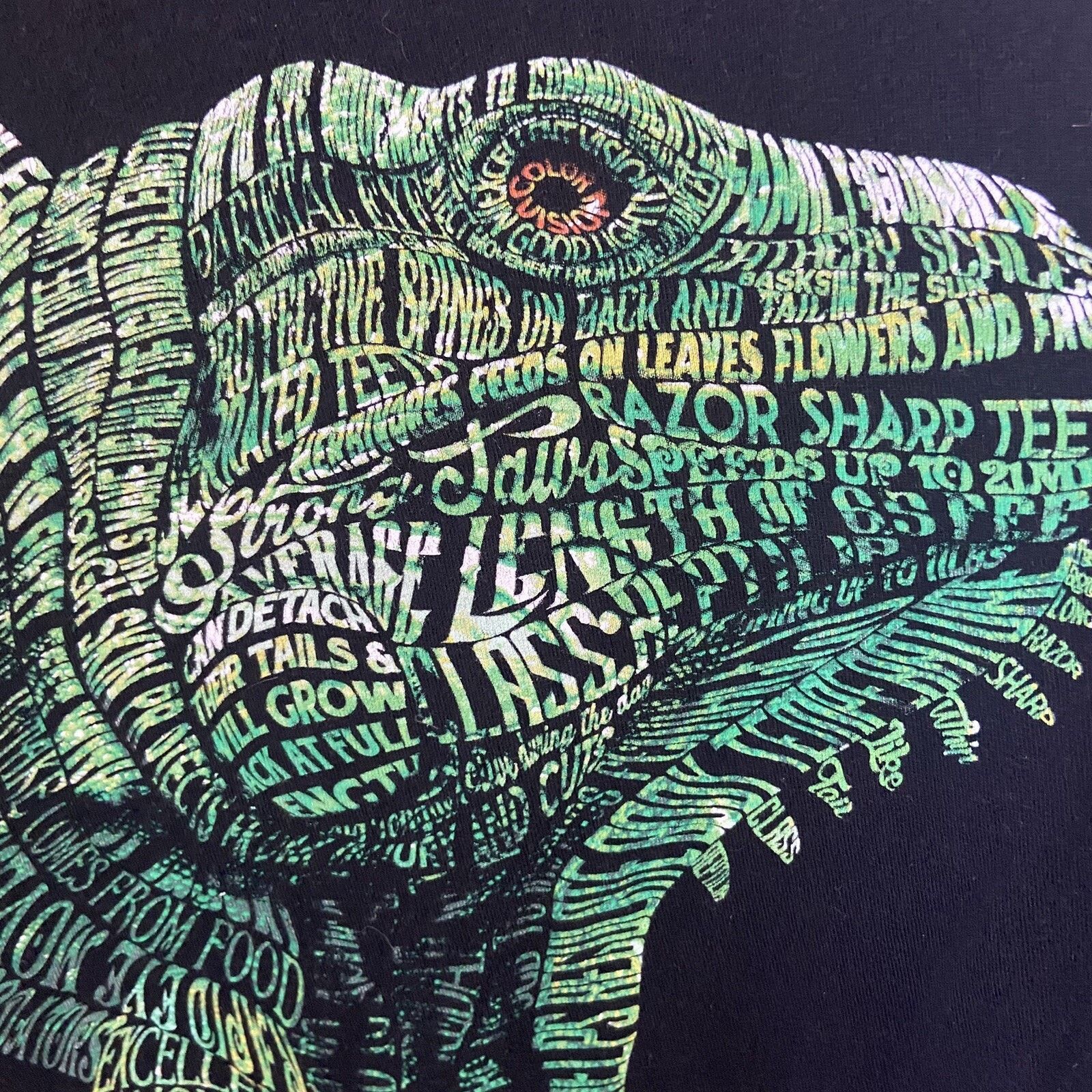 Other Puerto Rico T-Shirt Black Souvenir Iguana Lizard Reptile Size US L / EU 52-54 / 3 - 6 Thumbnail