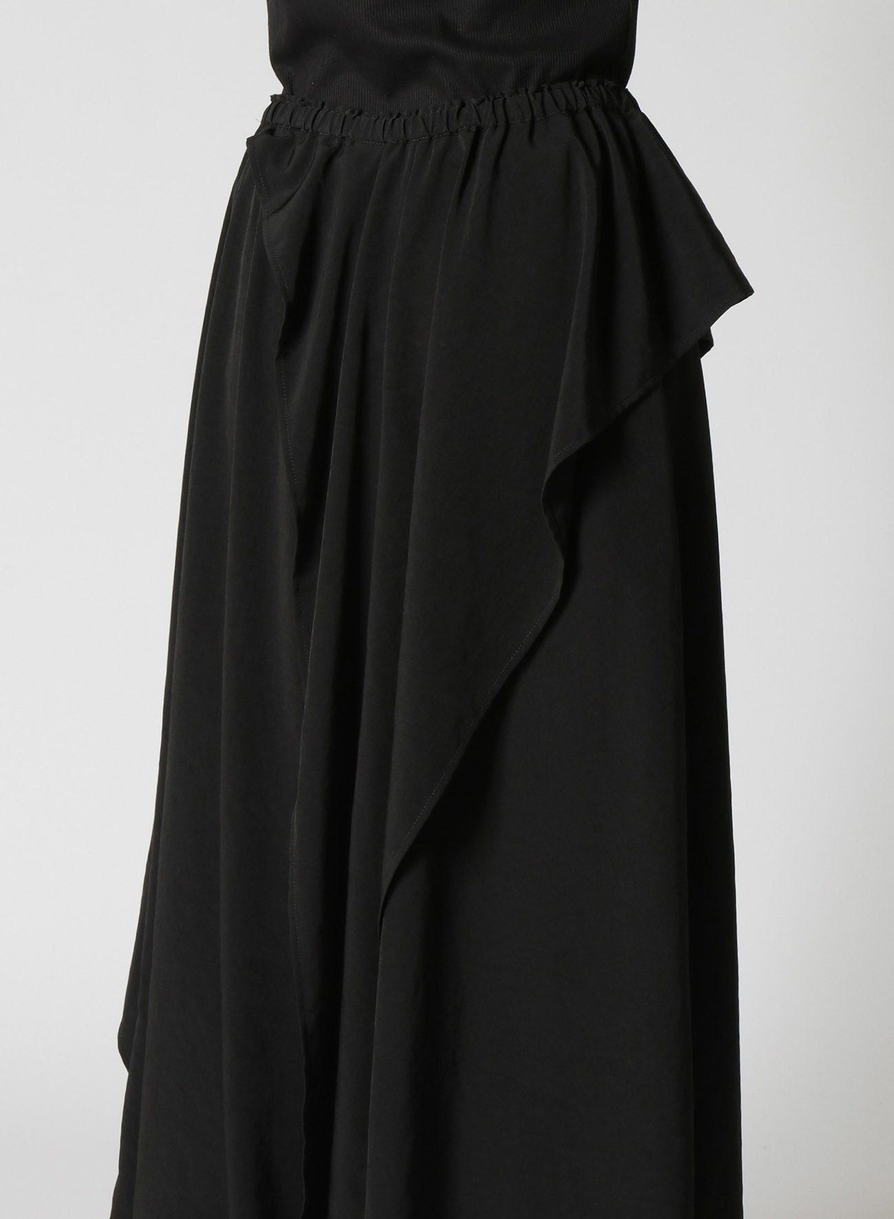 Yohji Yamamoto Y's Yohji Yamamoto - CREPE de CHINE RUFFLE PANTS Size 24" / US 00 / IT 34 - 3 Thumbnail
