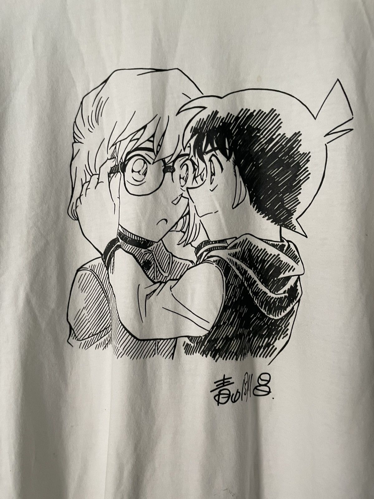 Anime × Japanese Brand DETECTIVE CONAN ANIME x UNIQLO Ai Haibara Tee Shirt Size US XL / EU 56 / 4 - 4 Thumbnail