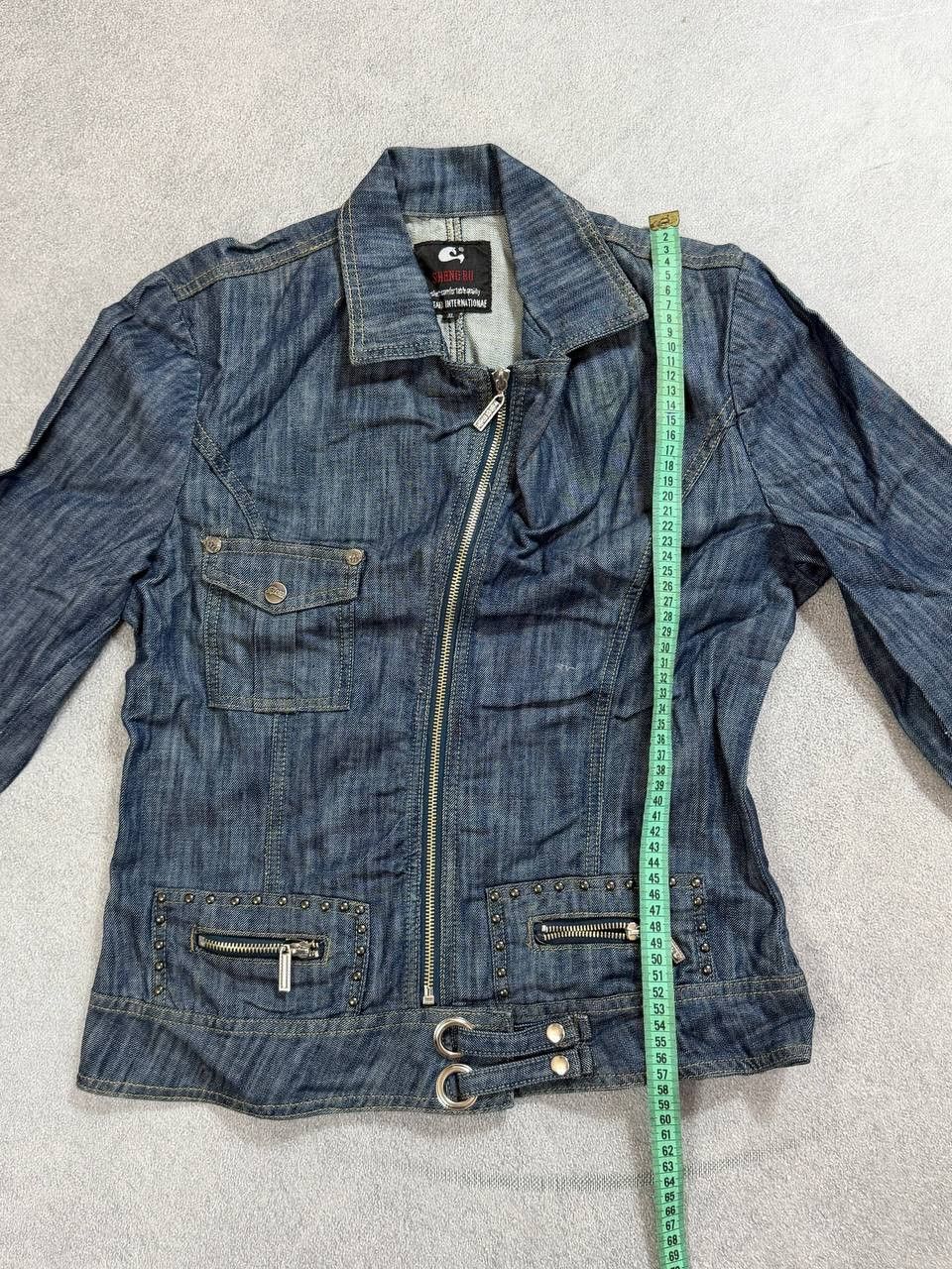 Japanese Brand Denim buttons hype hysteric glamour style denim jacket y2k Size US S / EU 44-46 / 1 - 11 Thumbnail
