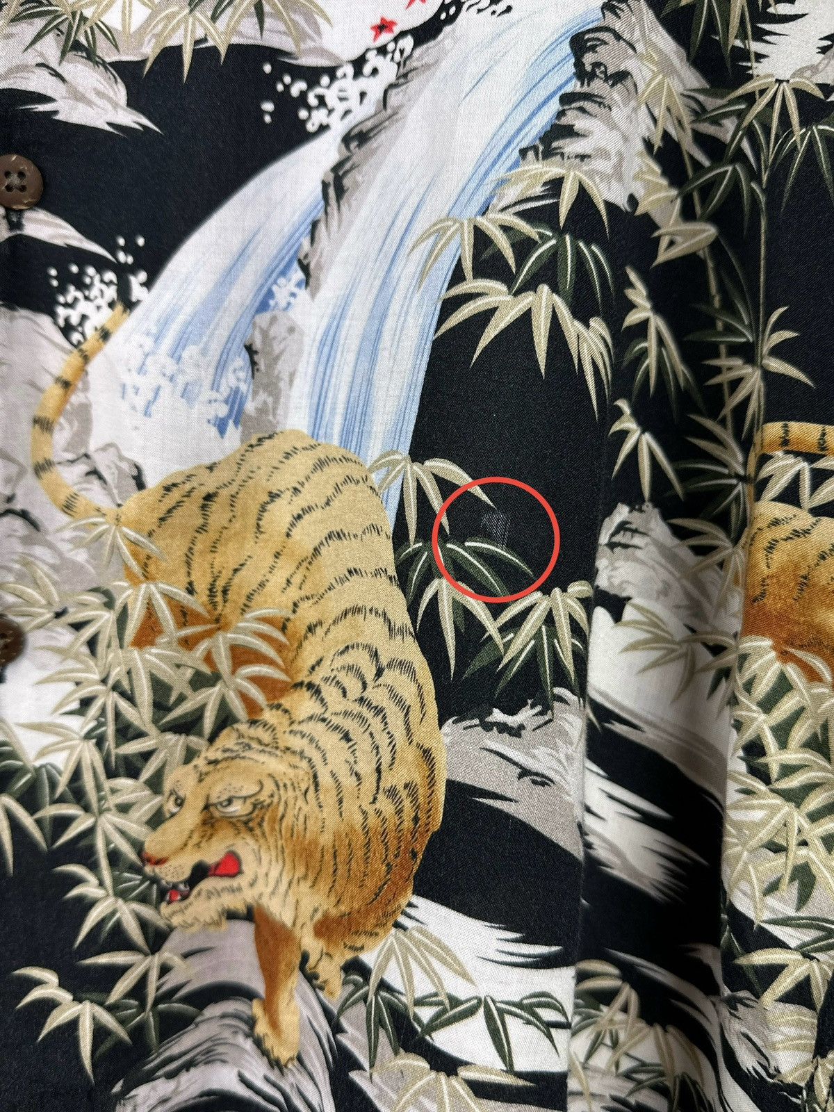 Allsaints Allsaints Sumatra Long Sleeve Shirt Tiger Print Hawaiian Size US S / EU 44-46 / 1 - 8 Thumbnail