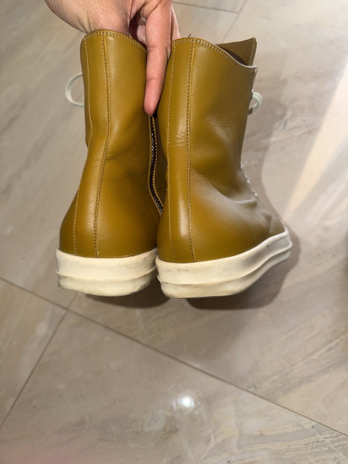 Rick Owens Rick Owens Mainline Ramones Sulphate SS22 Size US 11 / EU 44 - 10 Thumbnail