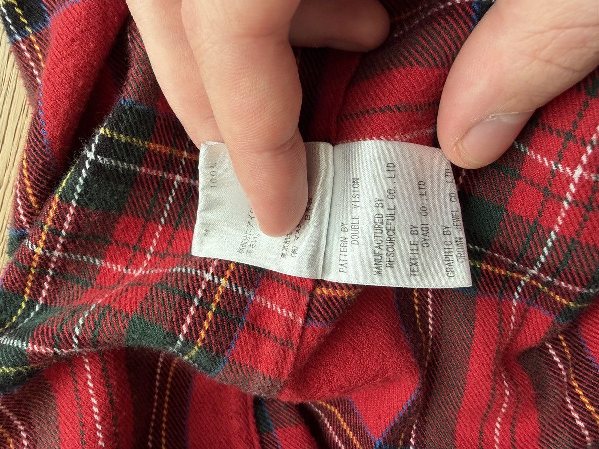 Mastermind World Mastermind World Distressed Flannel Size US M / EU 48-50 / 2 - 9 Thumbnail