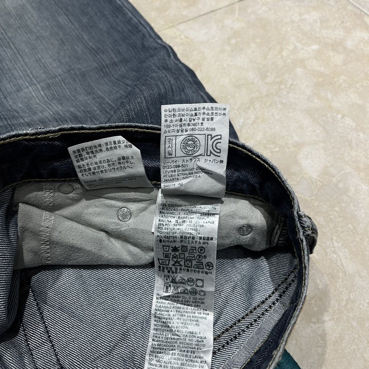 Levi's × Vintage 514™ STRAIGHT FIT PERFORMANCE JEANS Size US 36 / EU 52 - 5 Thumbnail