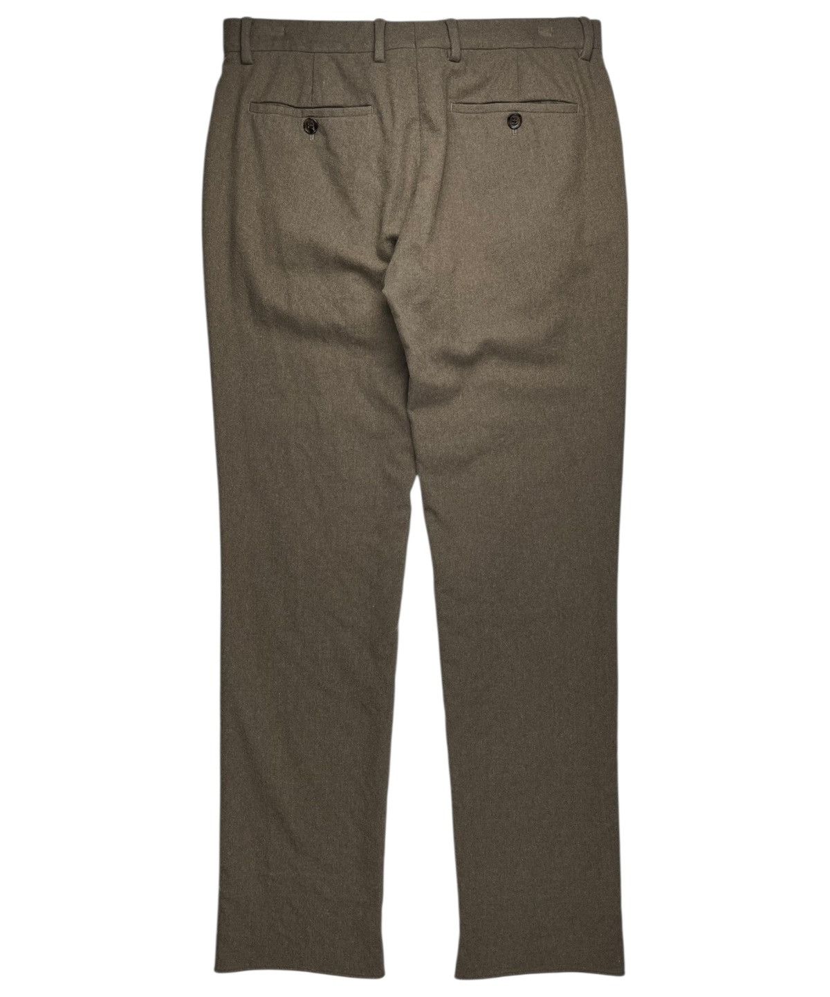 Maison Margiela AW15 Maison Margiela Virgin Wool Pants Trousers Brown Size US 32 / EU 48 - 2 Thumbnail
