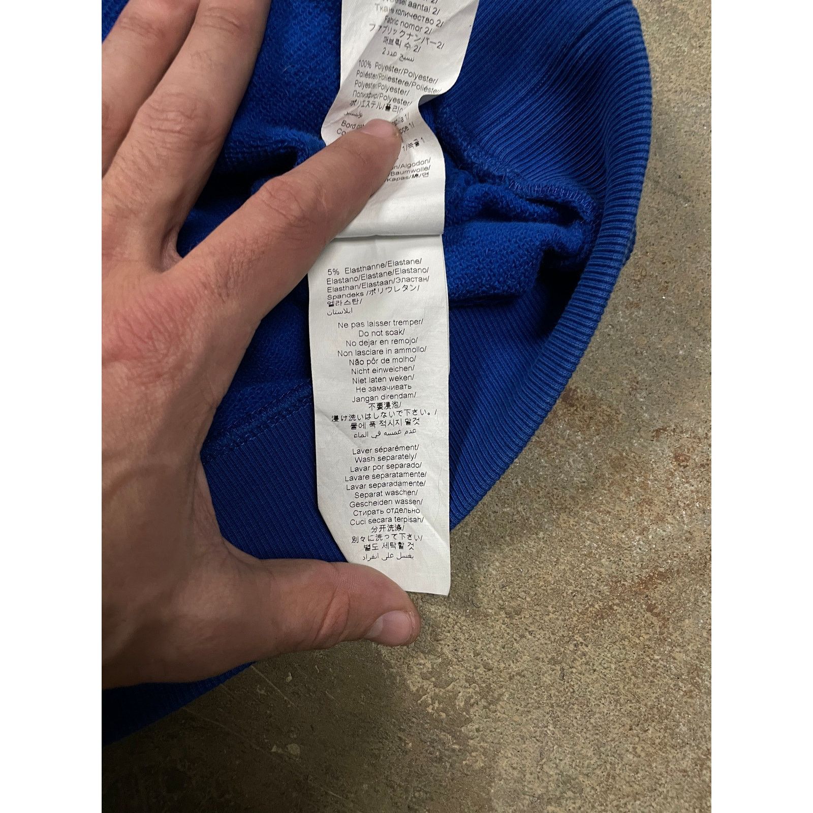 Kenzo Kenzo Crewneck Royal Blue Small Used Size US S / EU 44-46 / 1 - 5 Thumbnail
