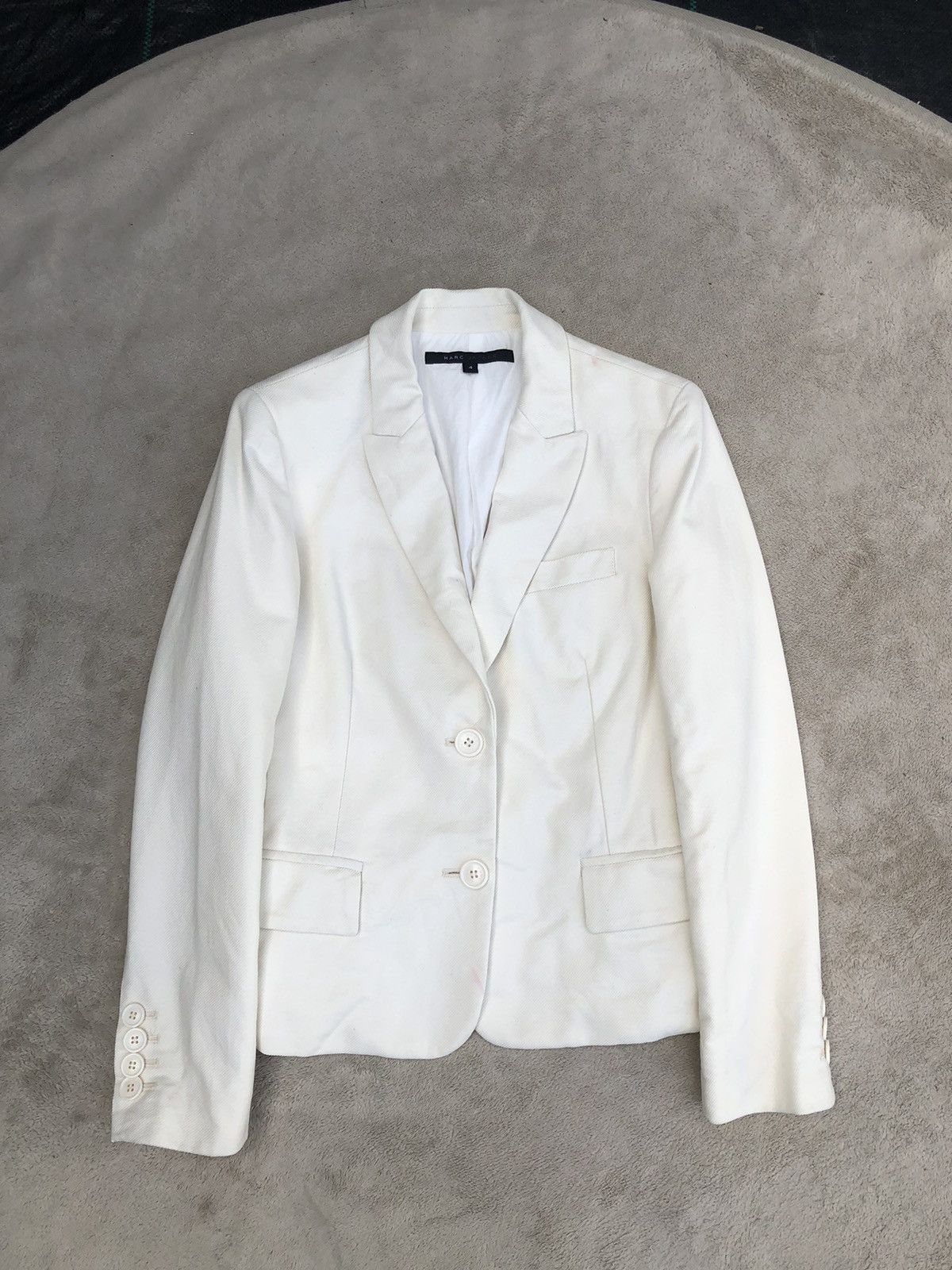 Marc Jacobs × Vintage Vintage Marc Jacobs Denim Material Blazer Size US XS / EU 42 / 0 - 2 Thumbnail
