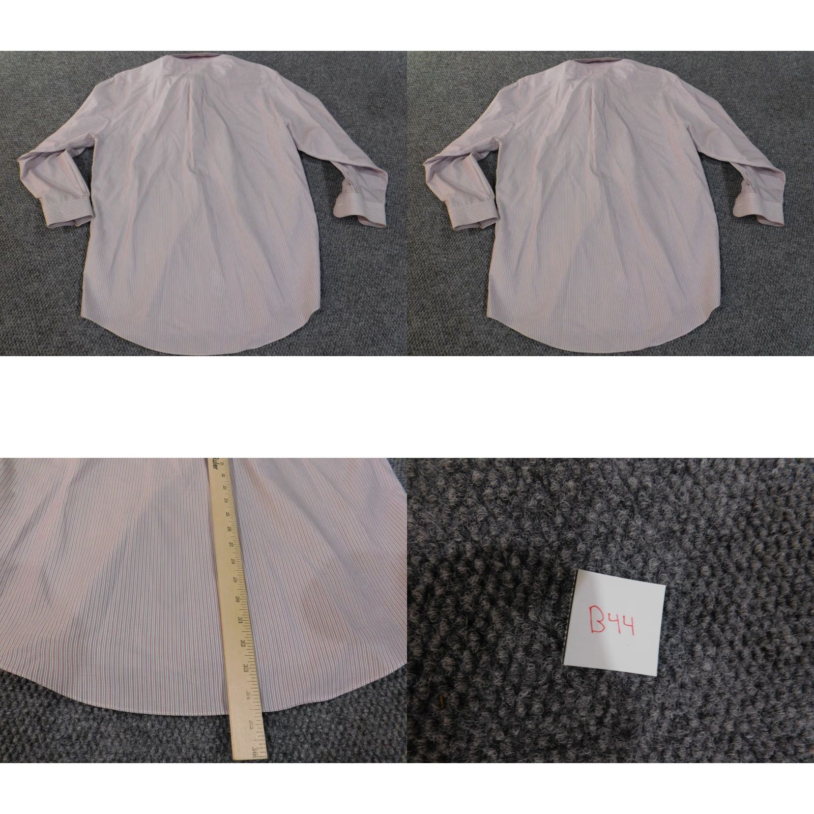 Brooks Brothers Brooks Brothers Shirt 16.5 Pink Mens Striped Classic Button Up Business Dress Shirt Size US XL / EU 56 / 4 - 8 Thumbnail
