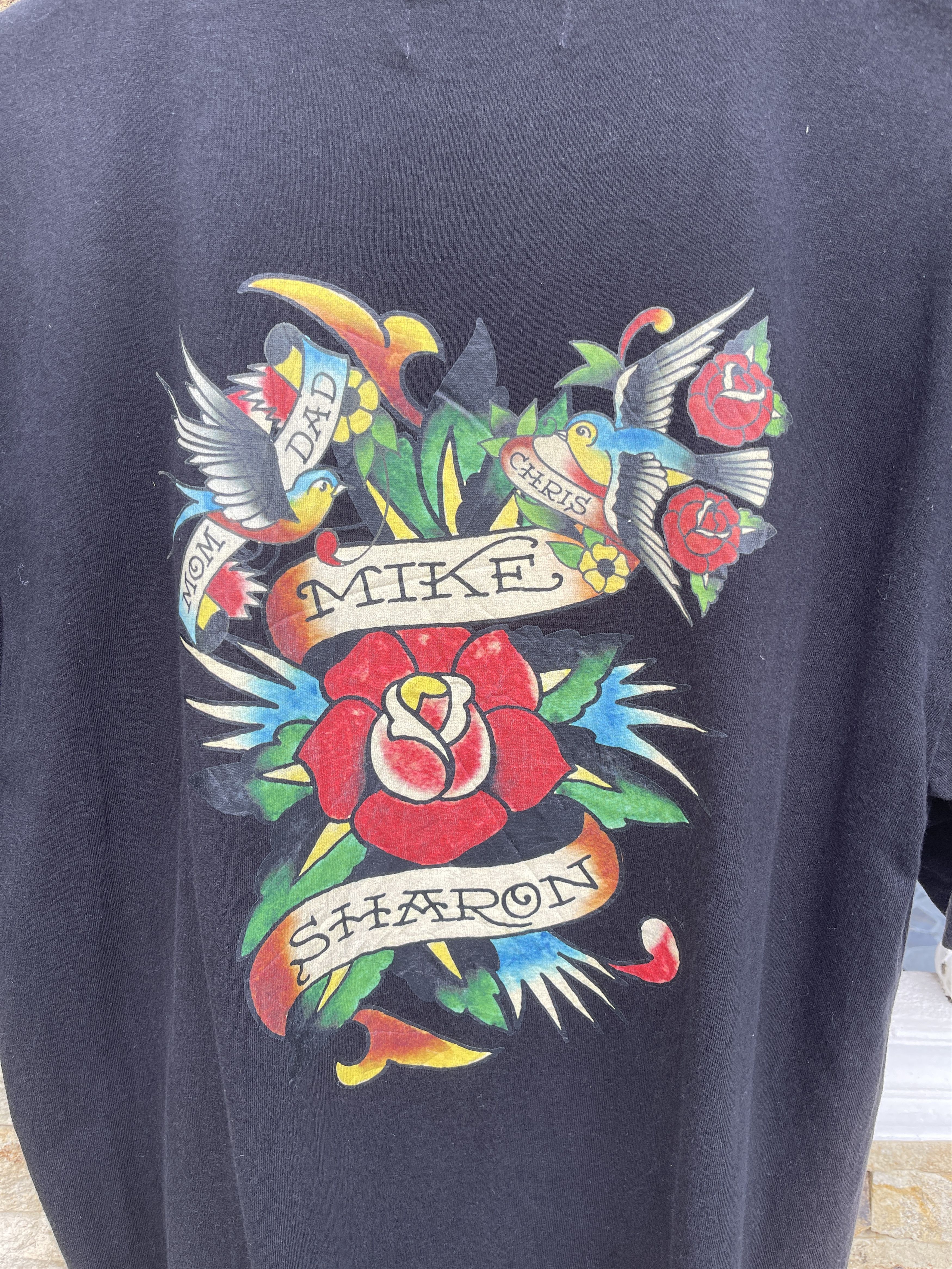 Ed Hardy Last Drop🔥Rare🔥Vintage Ed-Hardy Black T-Shirt Size US M / EU 48-50 / 2 - 4 Thumbnail
