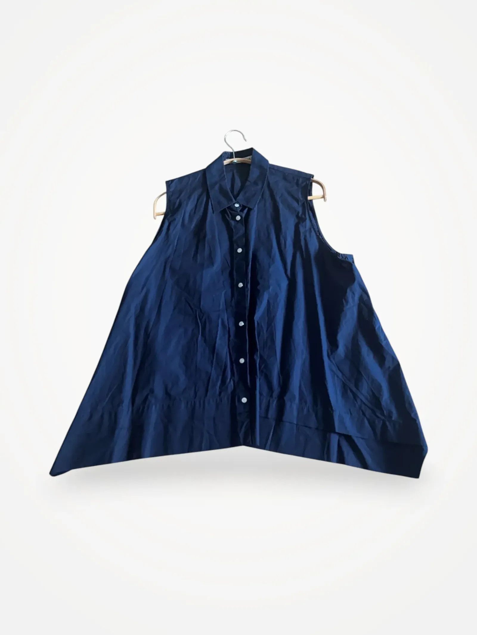 Acne Studios Acne Studios Late Poplin SS14 Blouse Size XS / US 0-2 / IT 36-38 - 1 Thumbnail