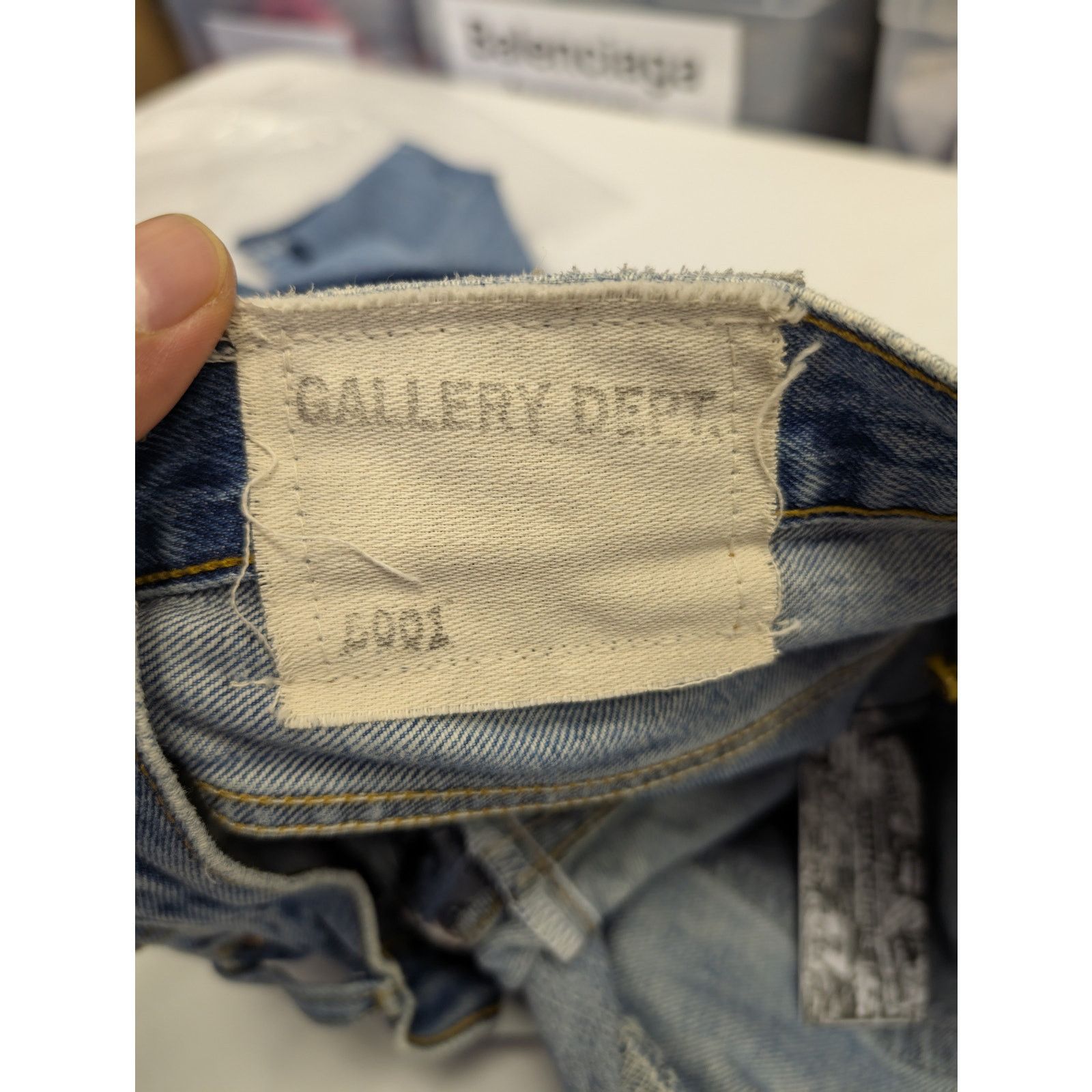 Gallery Dept. o1rshd1 Denim Jean Pants in Indigo Blue Size US 29 - 21 Thumbnail