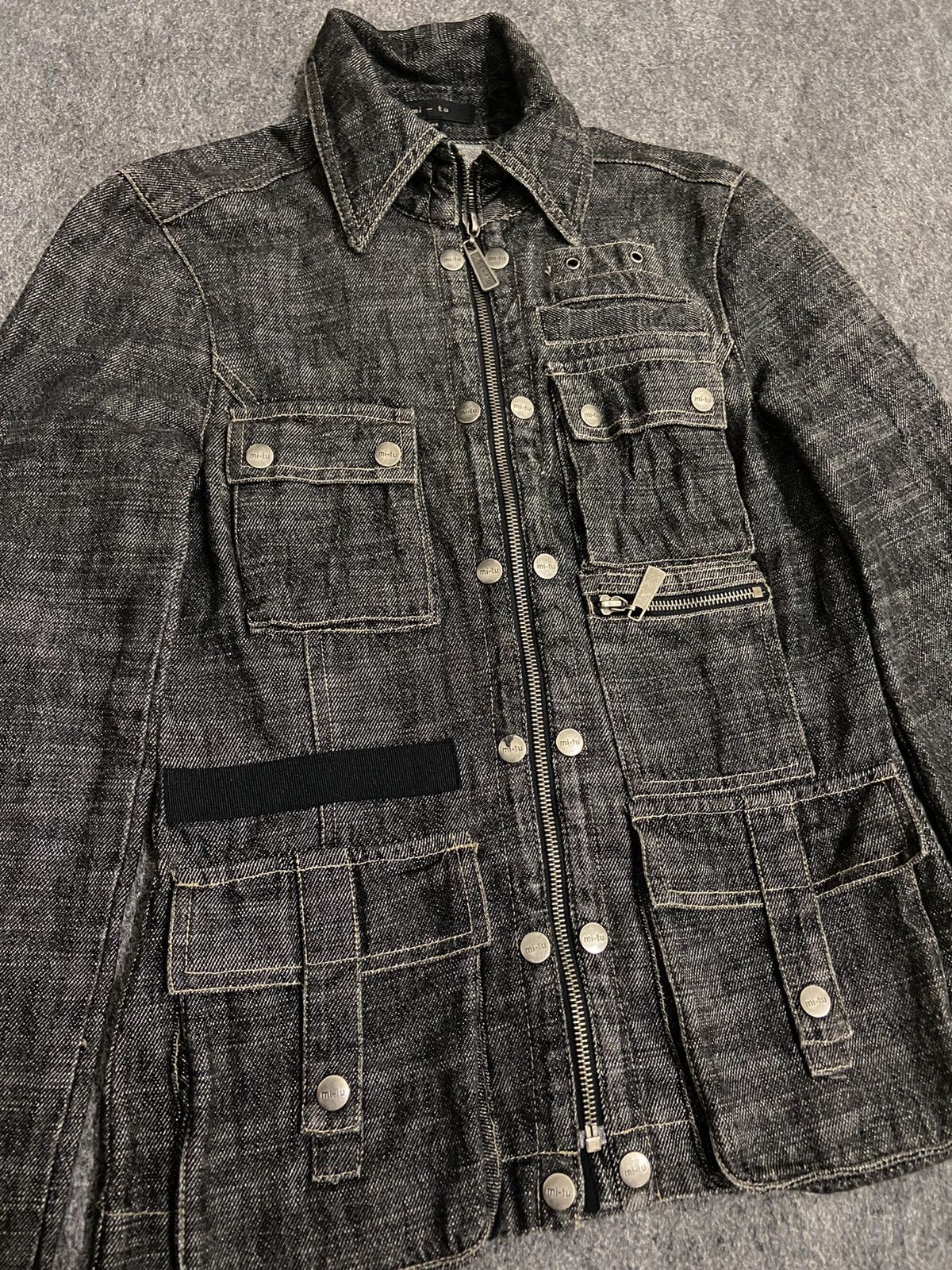 Le Grande Bleu (L.G.B.) Vintage mi- tu L.G.B style denim jacket Size US S / EU 44-46 / 1 - 5 Thumbnail