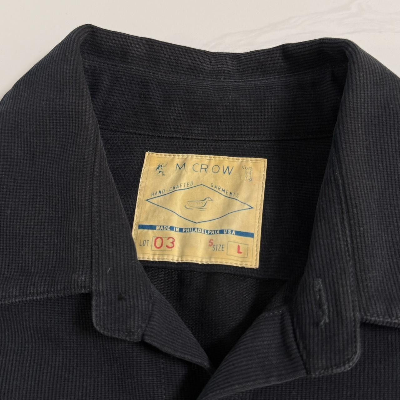 M. Crow M. CROW LOT 03 CORDUROY FIELD SHIRT JACKET Size US L / EU 52-54 / 3 - 3 Thumbnail