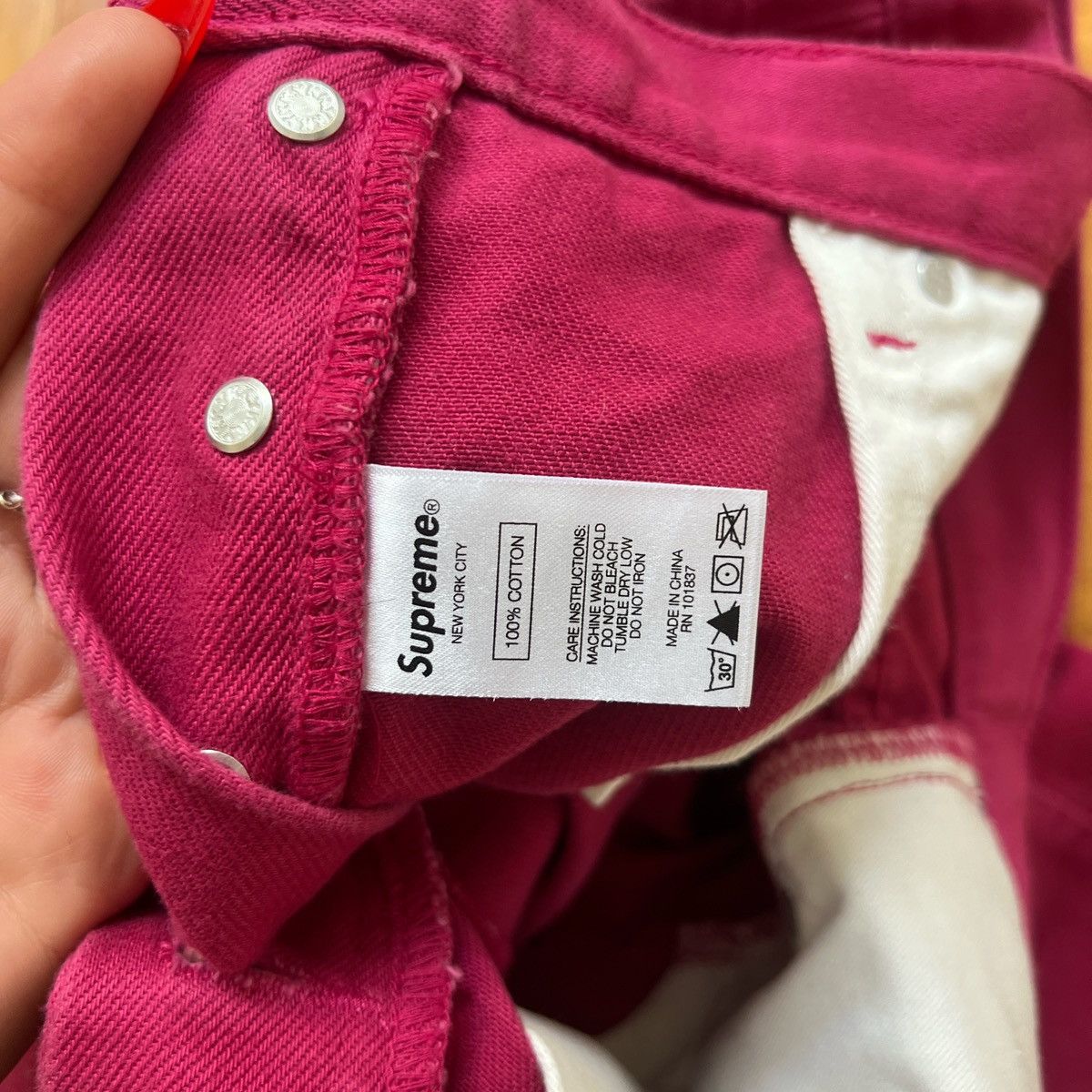 Supreme Supreme straight leg pant Size US 30 / EU 46 - 3 Thumbnail