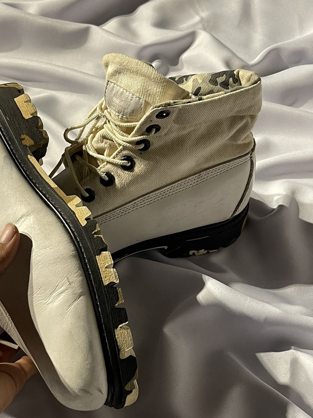 Timberland TIMBERLAND BOOTS WHITE CAMO Size US 7.5 / EU 40-41 - 13 Thumbnail