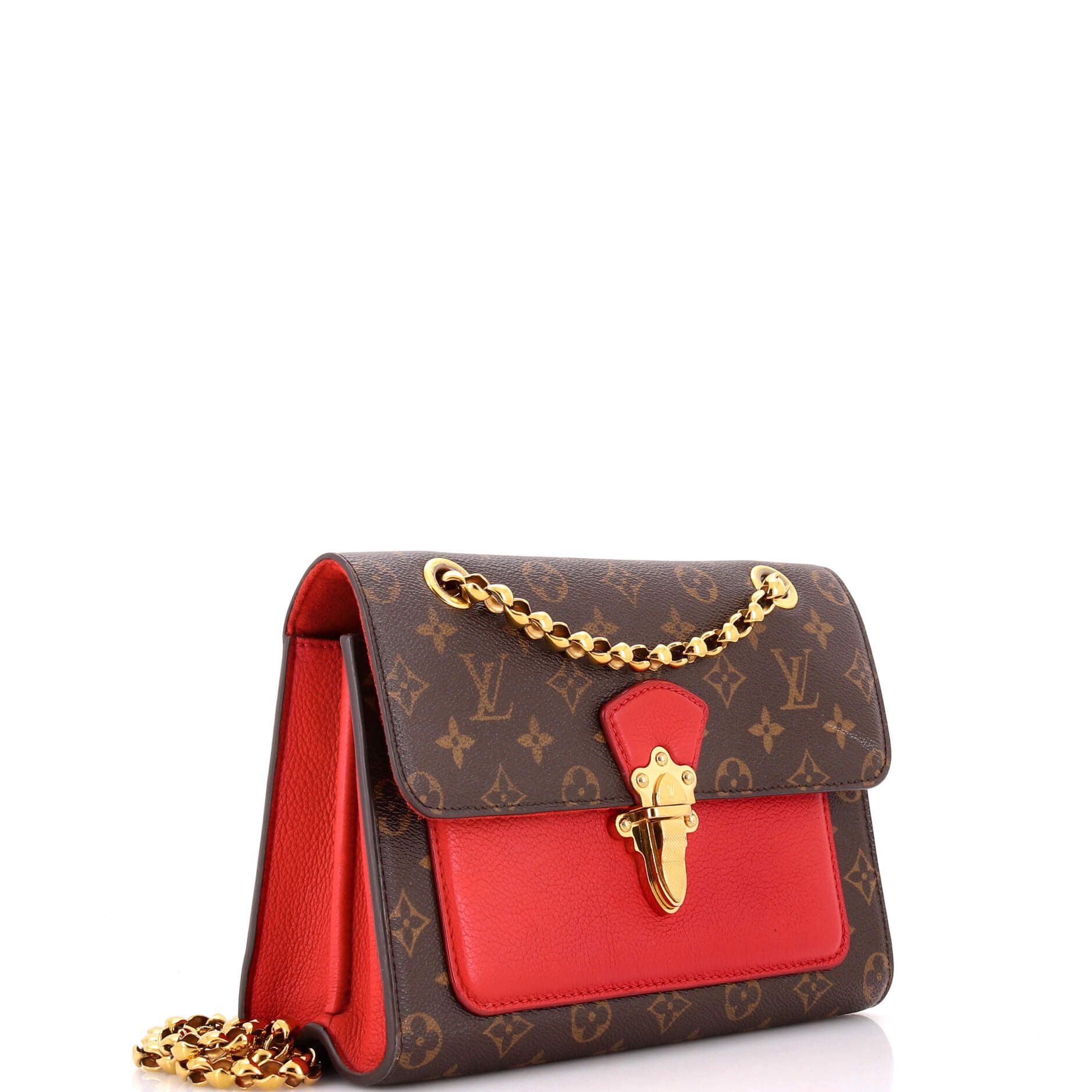 Louis Vuitton Victoire Handbag Monogram Canvas and Leather Size ONE SIZE - 1 Thumbnail