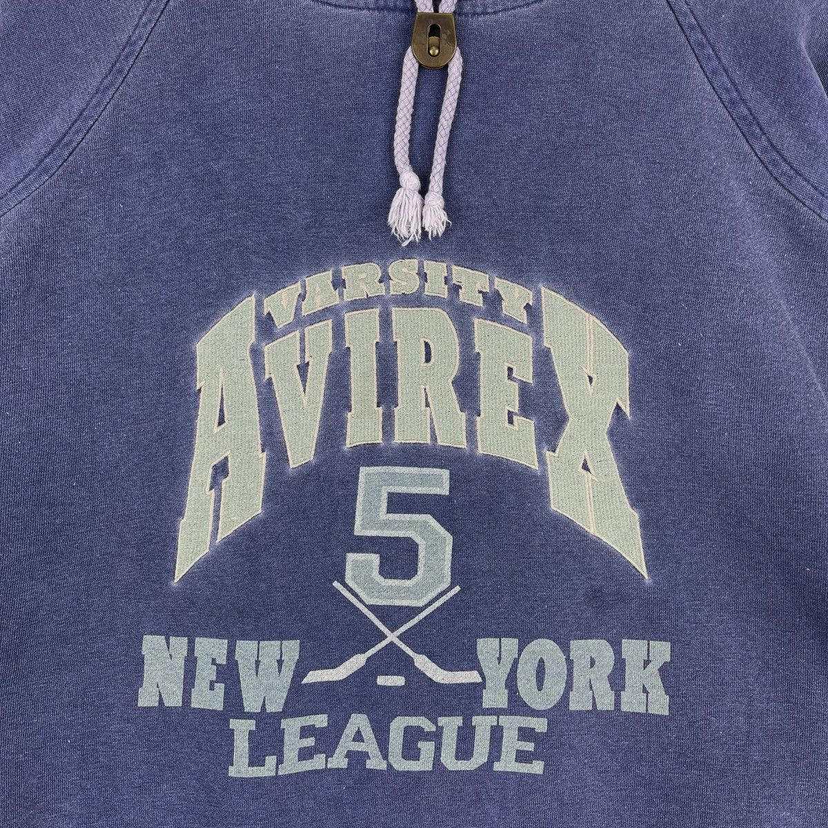 Avirex × Vintage 90’s Avirex New York League Sweatshirt Size US L / EU 52-54 / 3 - 7 Thumbnail