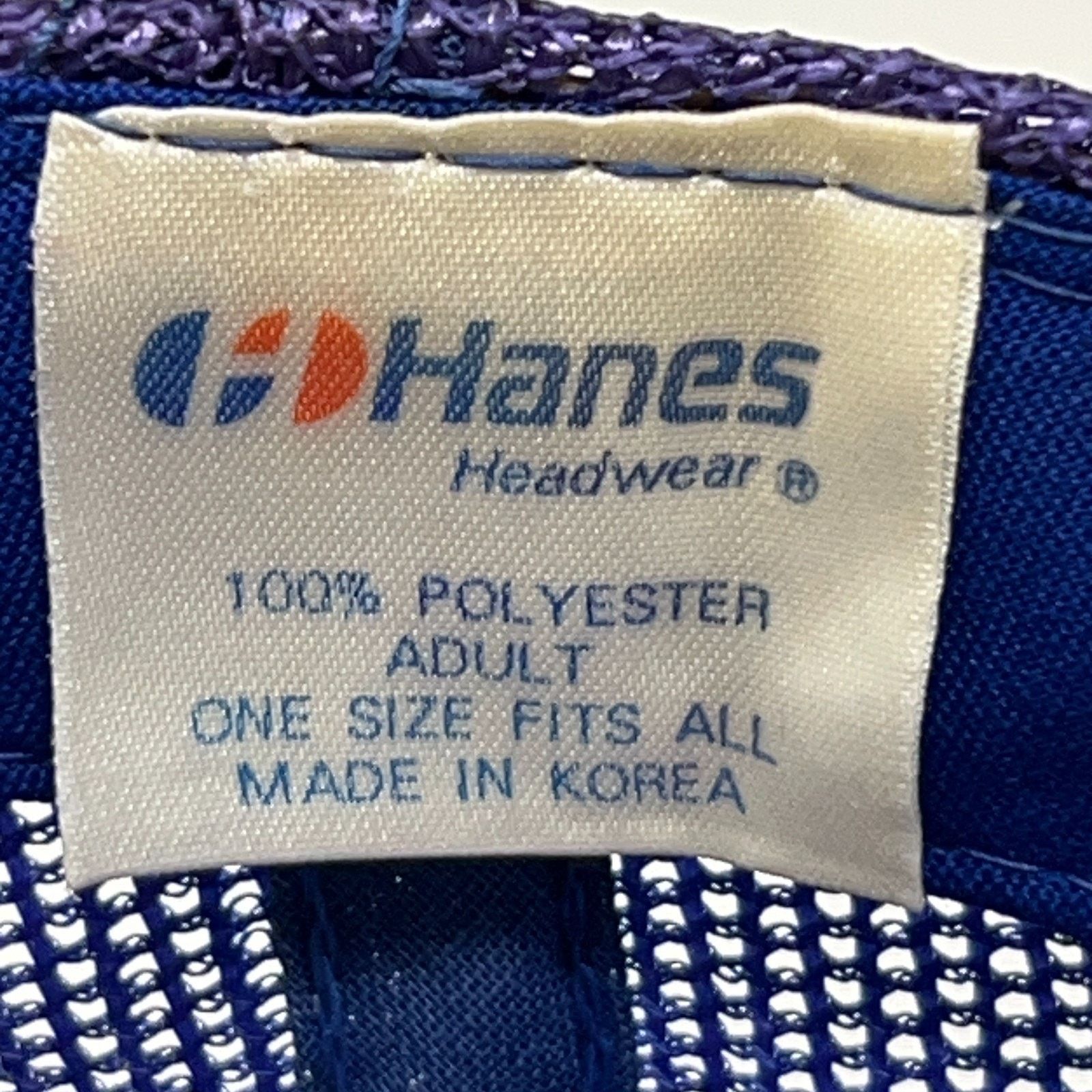 Hanes Vintage 80s C&M Delivery Trucker Hat Baseball Cap Blue Size ONE SIZE - 8 Thumbnail