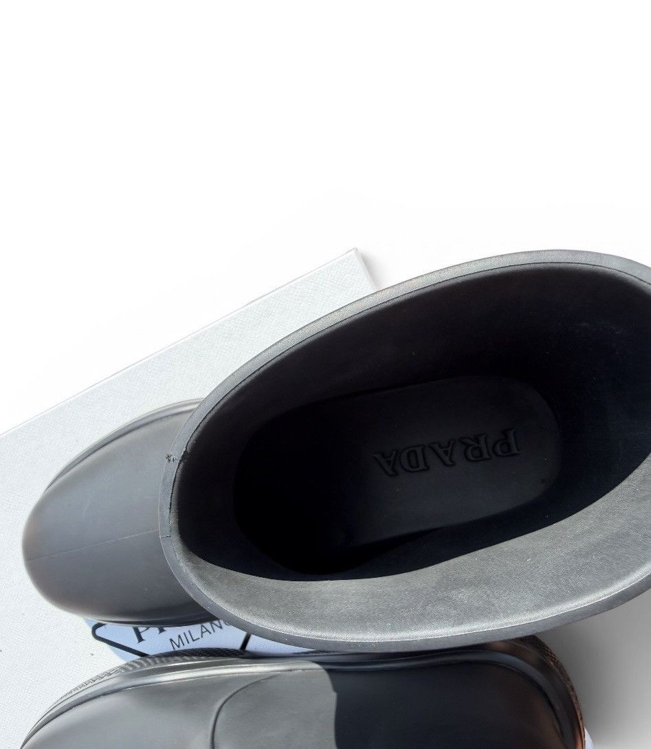 Prada Prada Pull-On Rain Booties Size US 10 / EU 43 - 6 Thumbnail