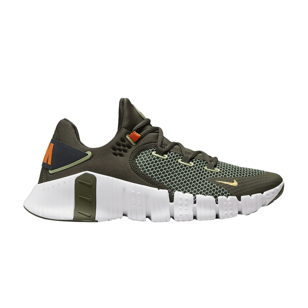 image of Nike Free Metcon 4 Cargo Khaki Shoes in Green, Men's (Size 8.5)