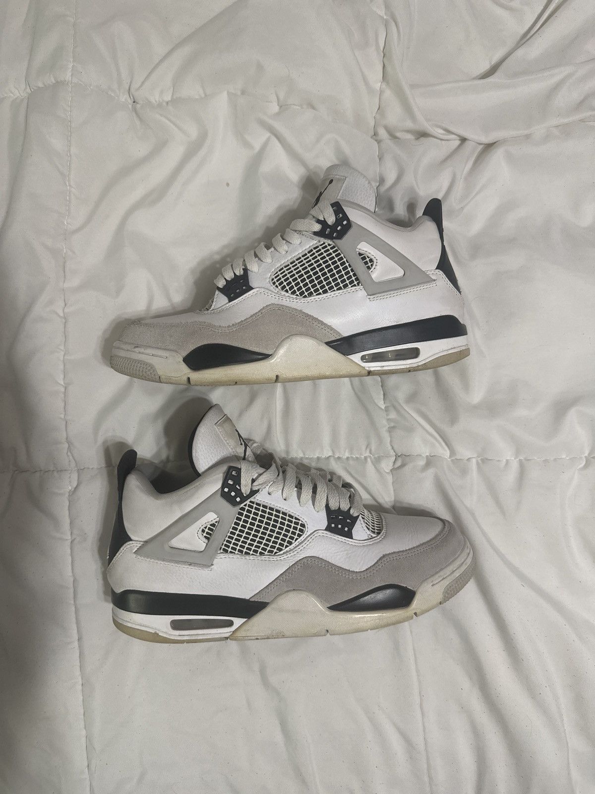 Jordan Brand Air Jordan 4 Retro Military Black Size US 11 / EU 44 - 6 Thumbnail