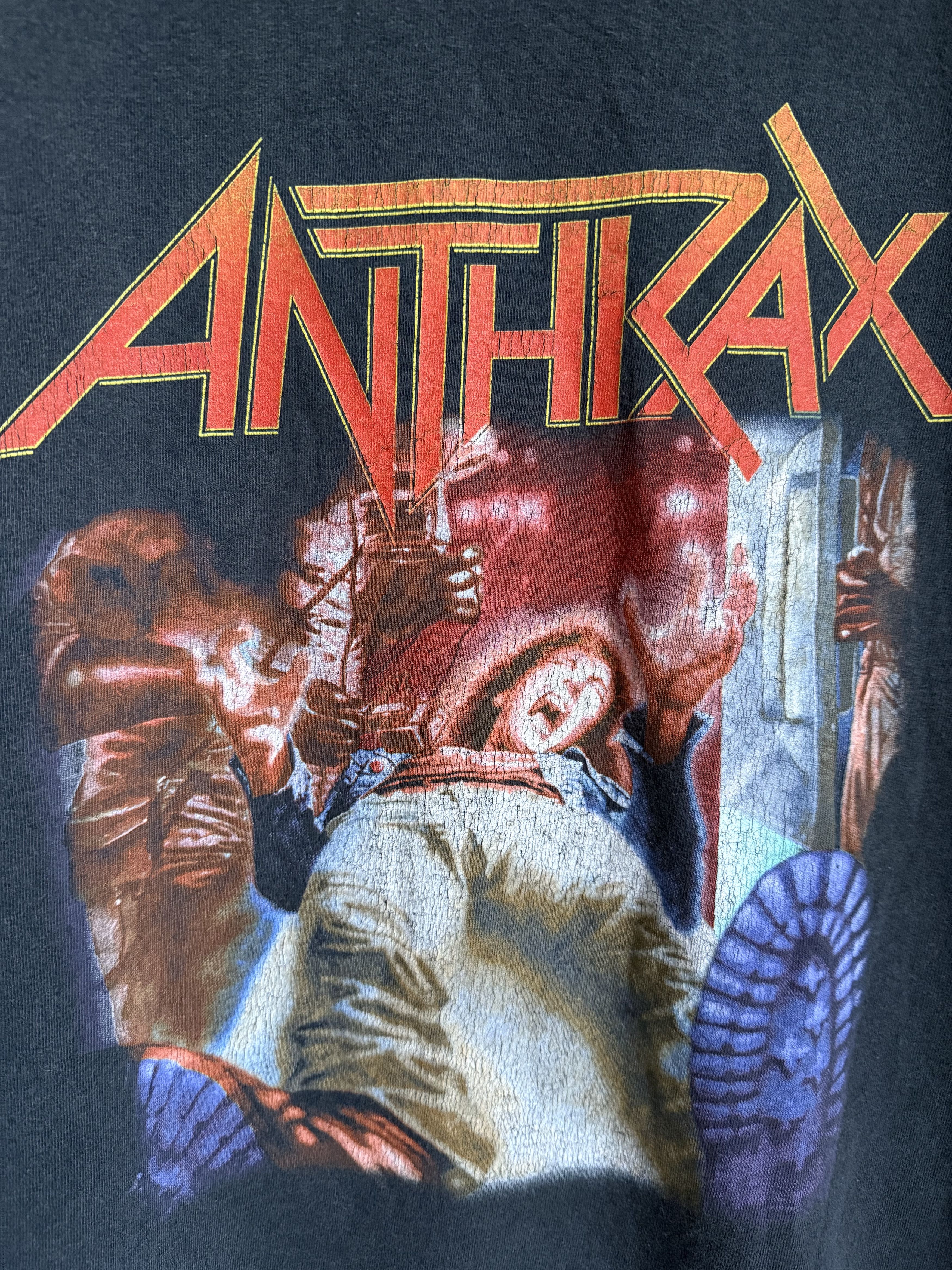 Band Tees Vintage 2000s Anthrax spreading the disease t-shirt Size US L / EU 52-54 / 3 - 4 Thumbnail