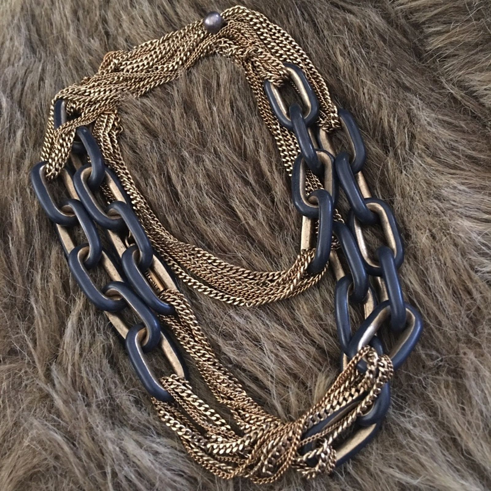 Kenneth Cole Kenneth Cole Reaction multi strand chain necklace Size ONE SIZE - 5 Thumbnail