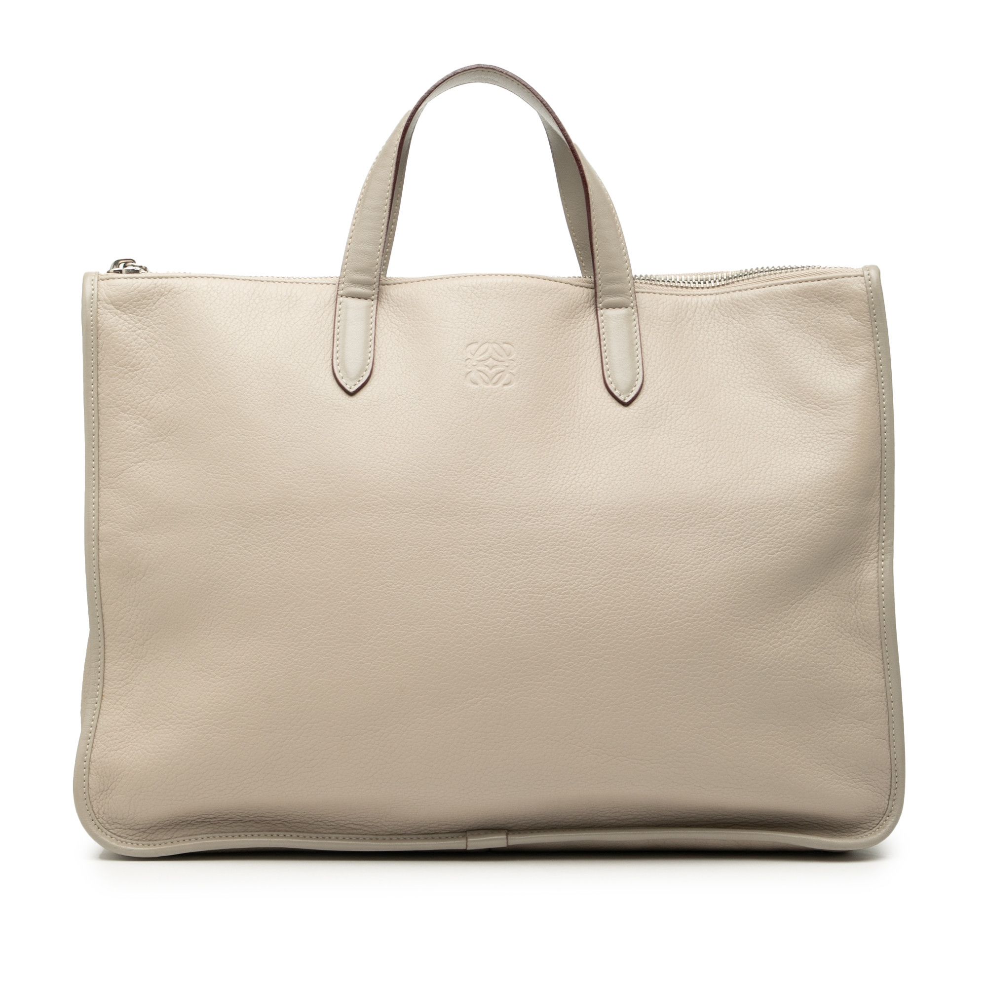 LOEWE Leather Anagram Toledo Briefcase