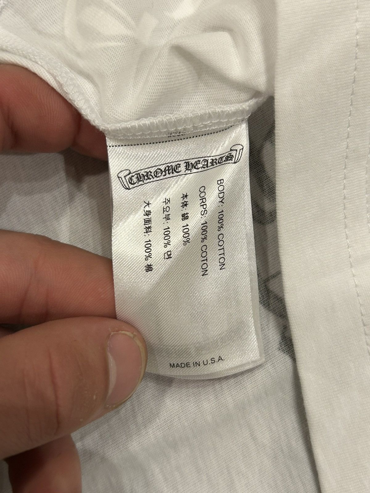 Chrome Hearts Chrome Hearts LA Horseshoe Tee Size US M / EU 48-50 / 2 - 4 Thumbnail