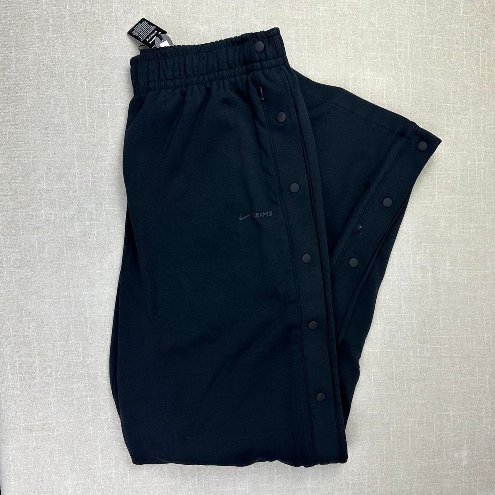 Nike Nike Skims Matte Tricot Side Snaps Pant in Obsidian Women S Size 34" / US 12 / IT 48 - 2 Thumbnail