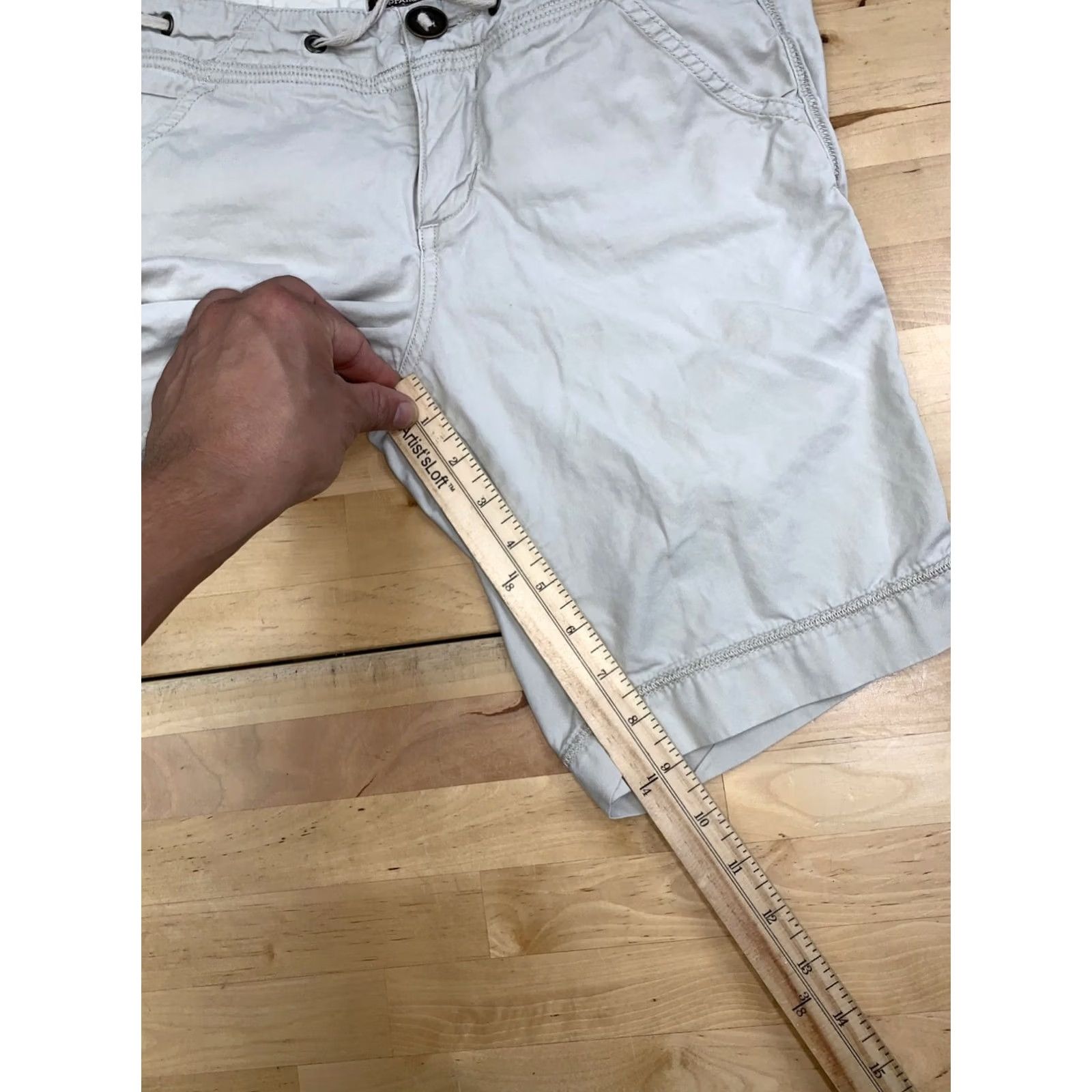 Prana prAna Bermuda Shorts Women 0 Beige Bermuda Casual Travel Outdoor 13265 Size 25" / US 0 / IT 36 - 5 Thumbnail