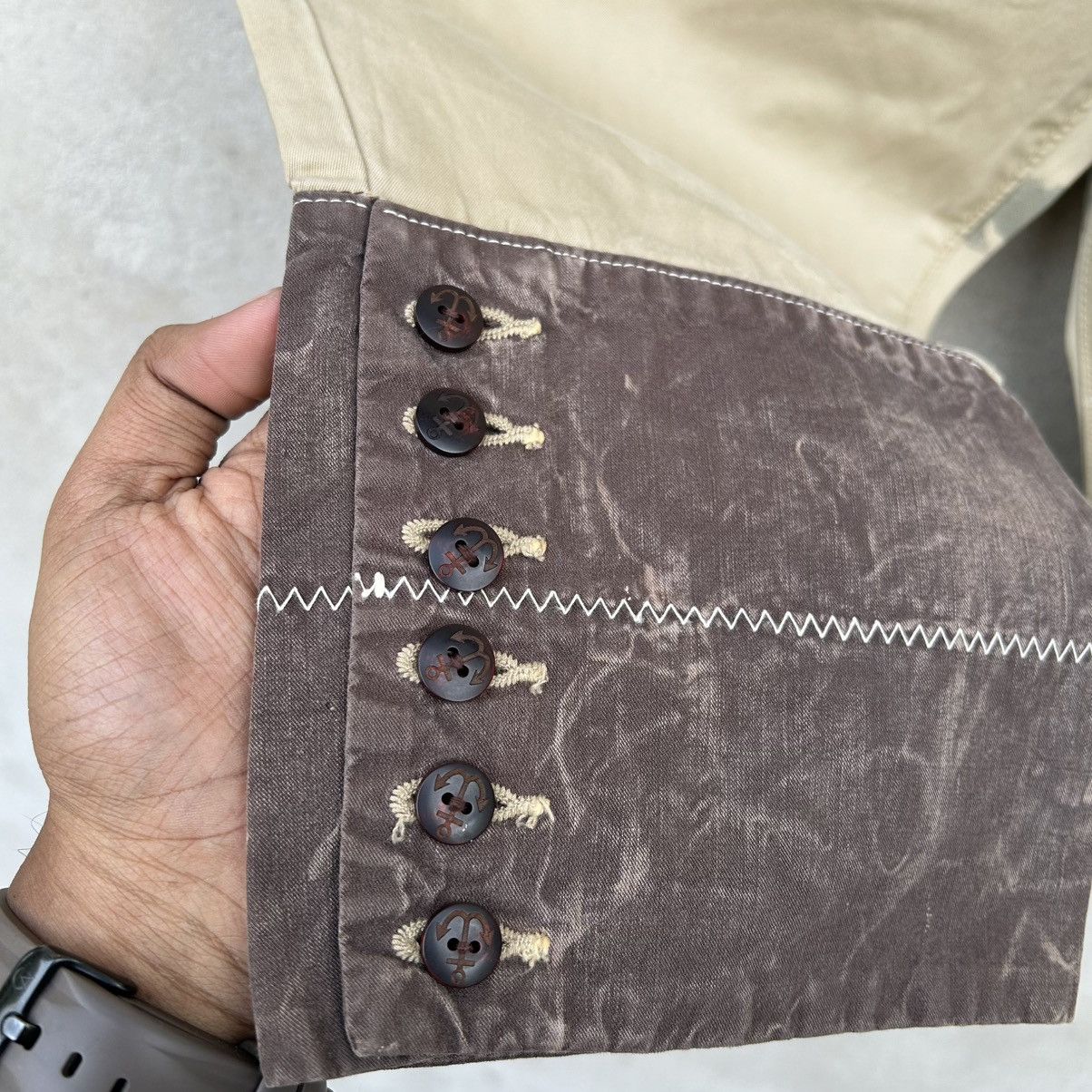 Kapital Kapital Grunge ShortCargo Size US 29 - 10 Thumbnail