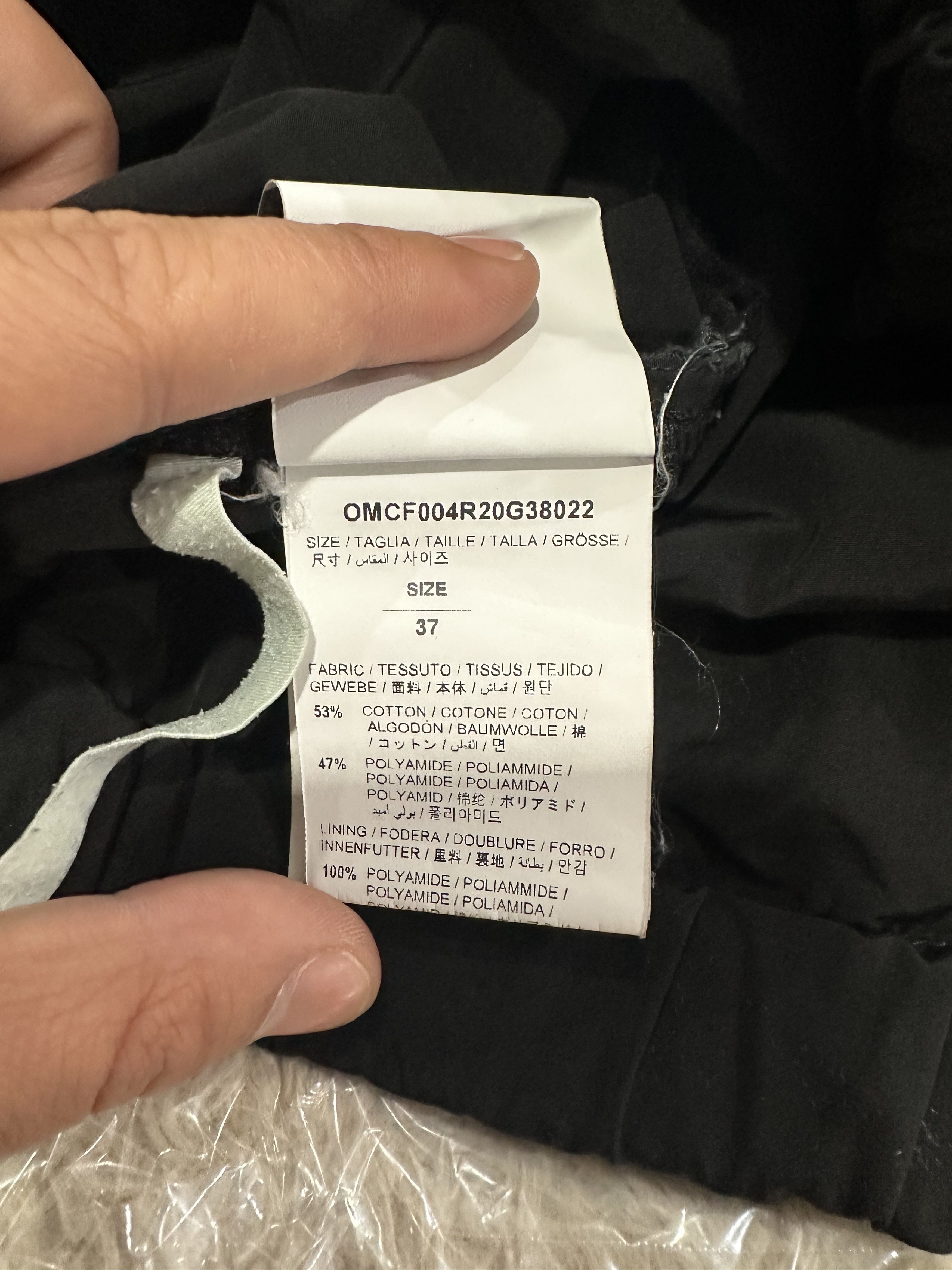 Off-White Off White Nylon Cargo Pants Size US 37 - 13 Thumbnail