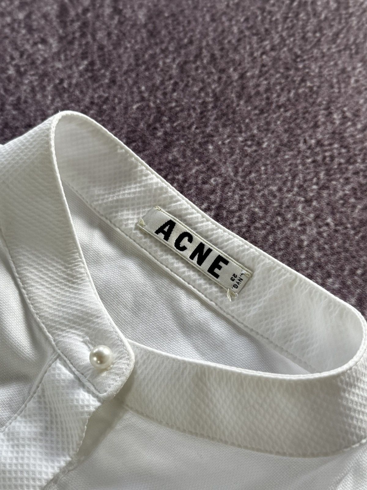 Acne Studios Acne Luxury Avant Garde Designer Archival Shirt Size XS / US 0-2 / IT 36-38 - 9 Thumbnail