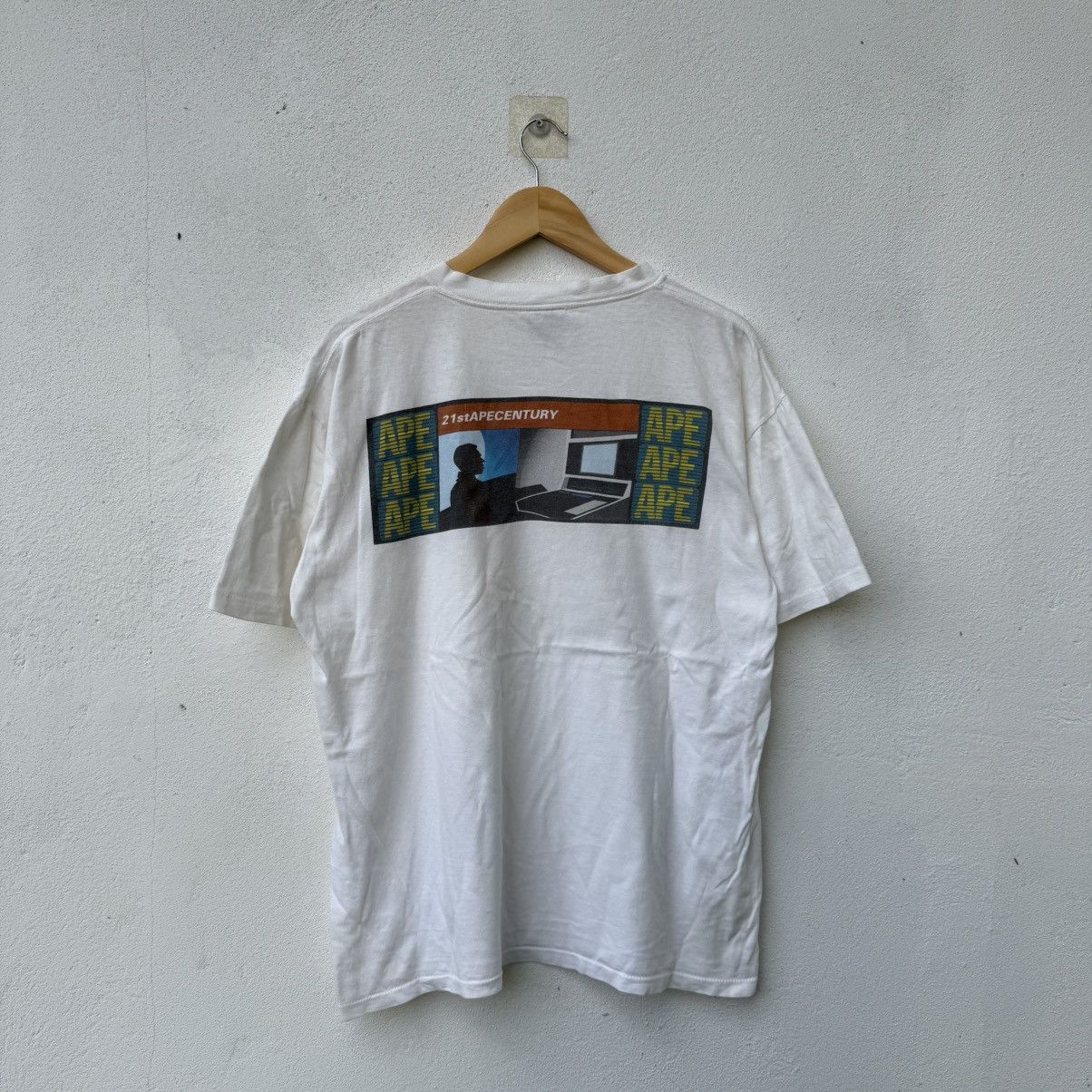 Bape Vintage Bape A Bathing Ape Oneita Tag Tee Shirt Size US L / EU 52-54 / 3 - 1 Thumbnail