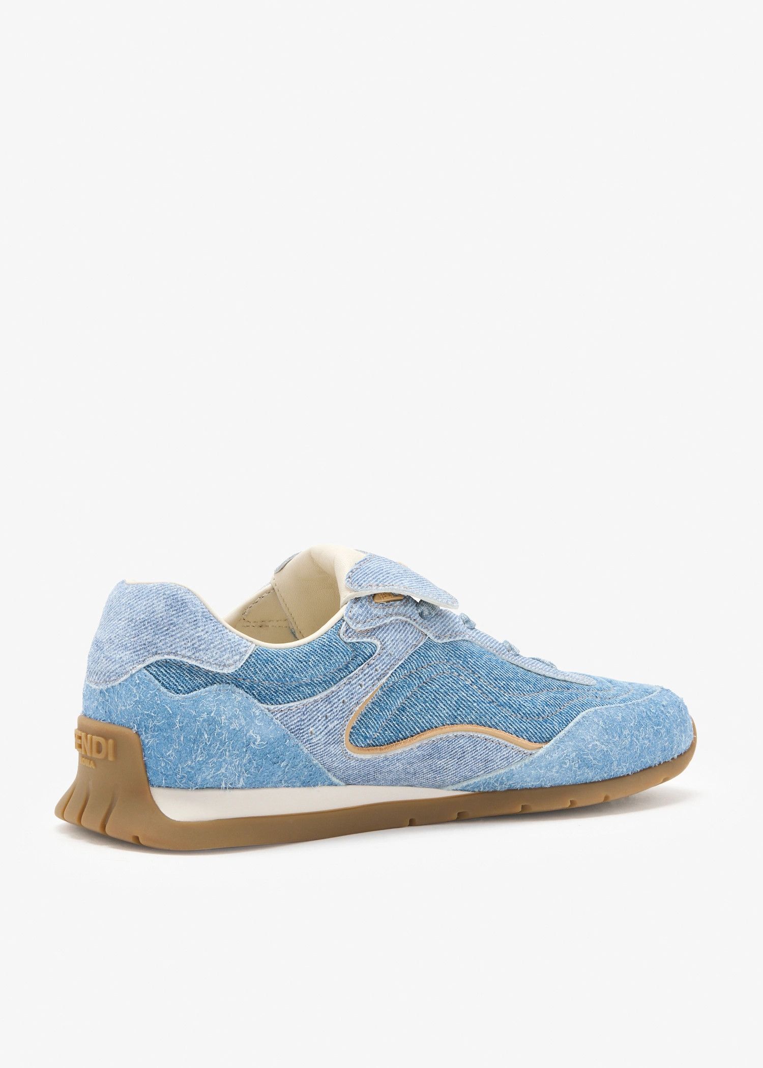Fendi os11x0526 Wave Pulse Low-Top Sneakers in Light Blue Size US 8 / IT 38 - 5 Thumbnail