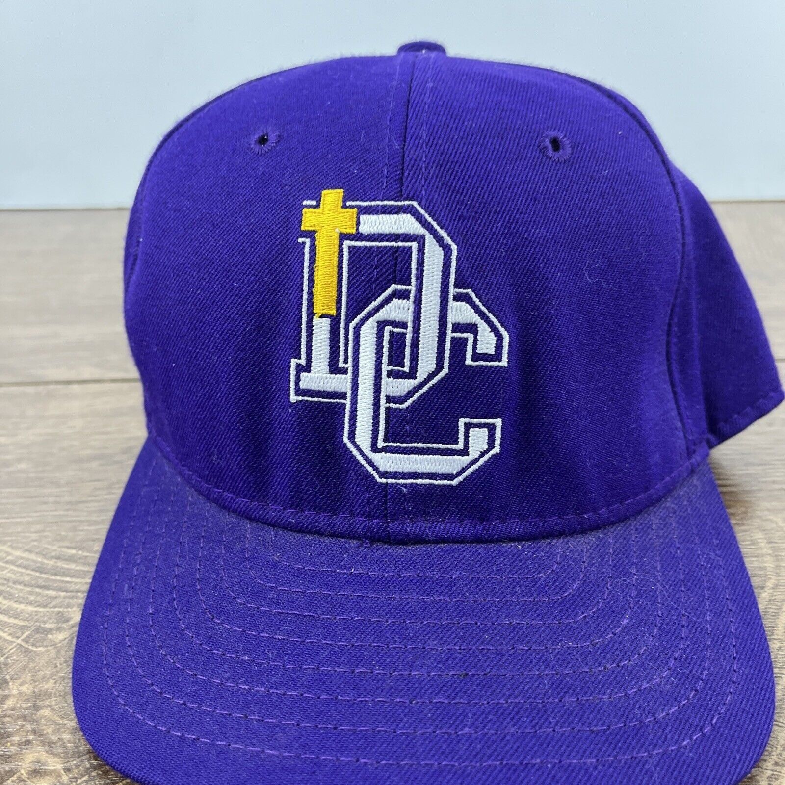 Other Defiance College Hat Yellow Jackets Purple Hat Adjustable Ad Size ONE SIZE - 6 Thumbnail