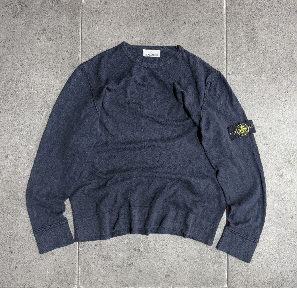Stone Island Vintage style Stone Island Sweatshirt Dark Blue Navy Size US L / EU 52-54 / 3 - 2 Thumbnail