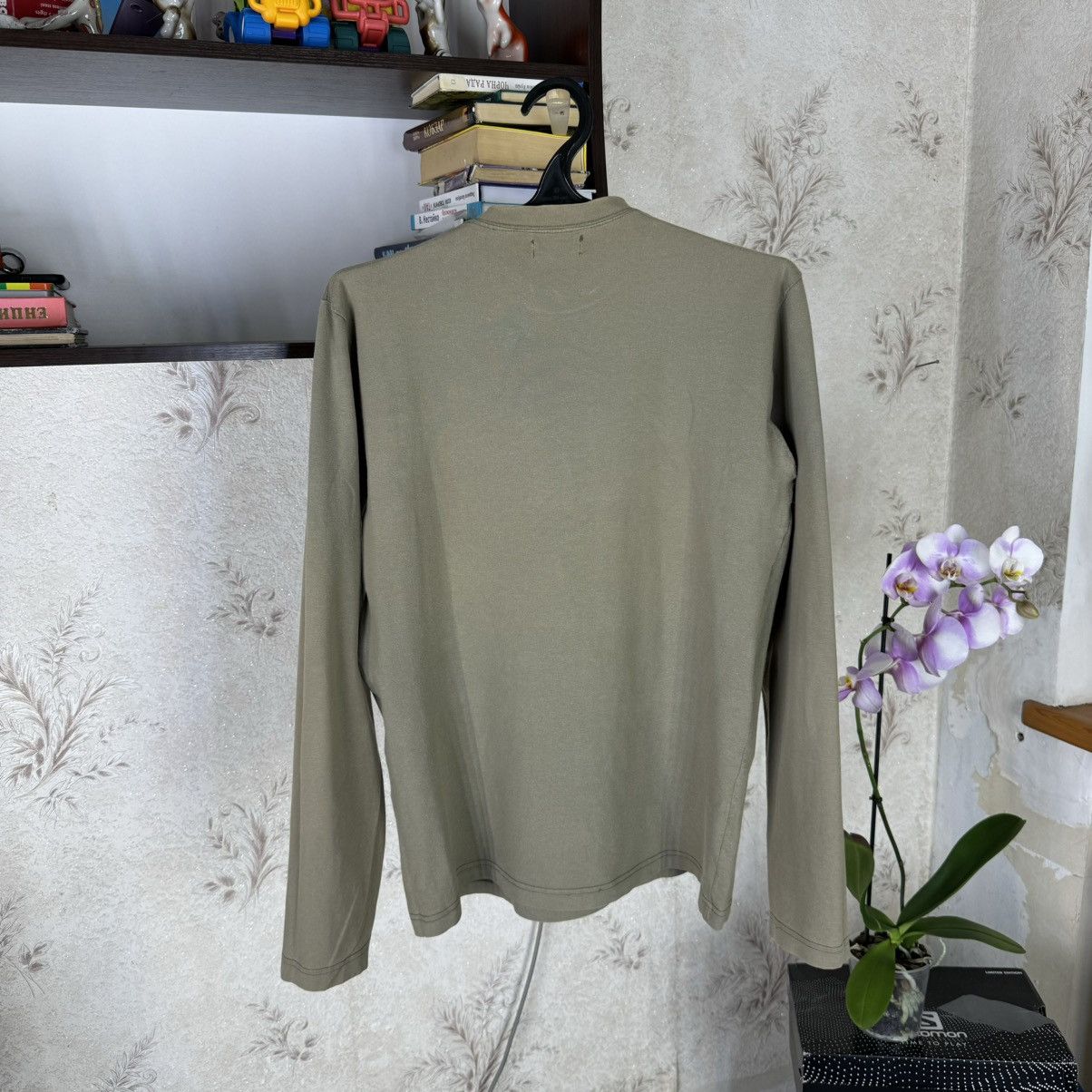 Diesel Vintage Diesel Longsleeve Archive Centre Khaki Avant Garde Size US L / EU 52-54 / 3 - 16 Thumbnail