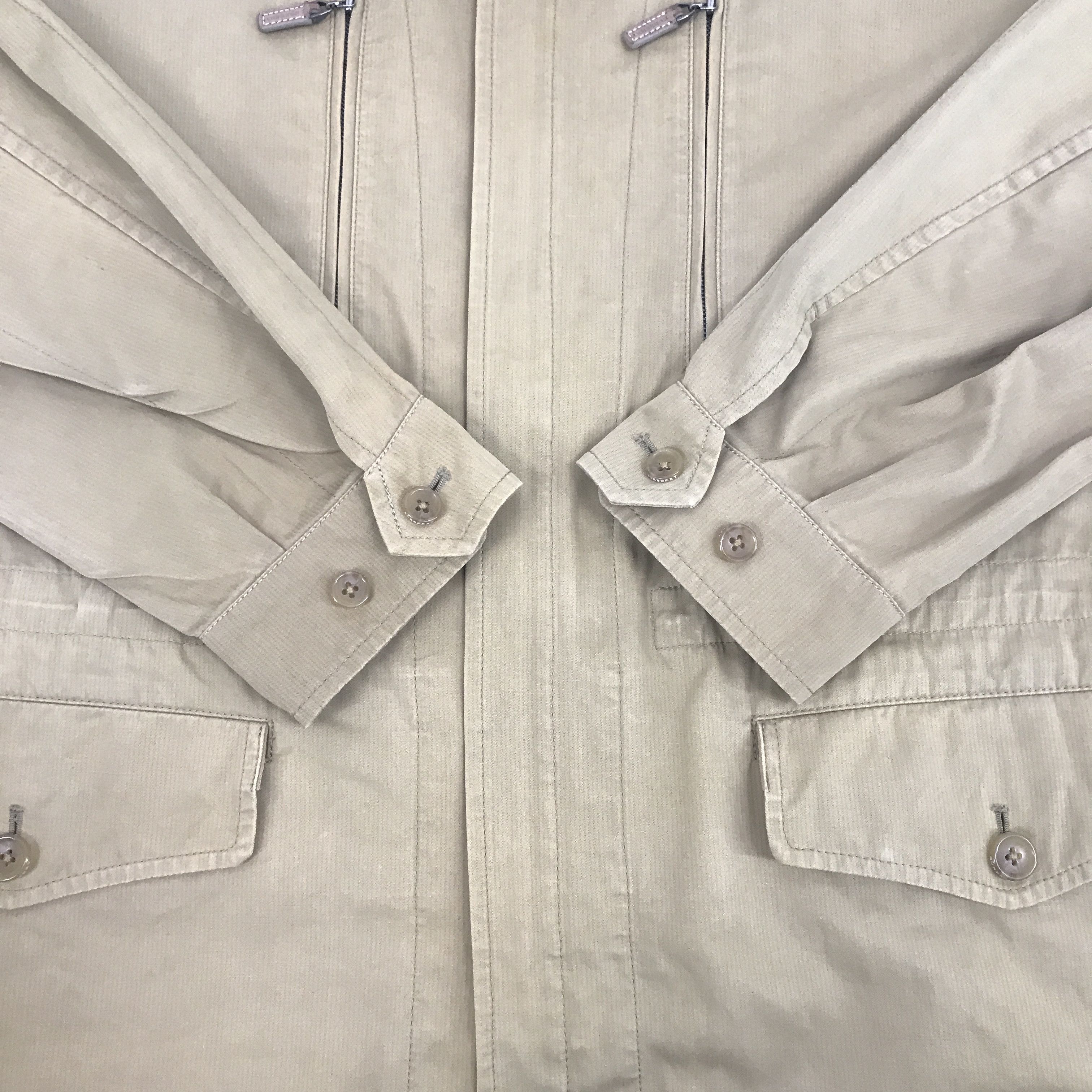 Burberry × Vintage Vintage Burberry London Parkas Style design zipper Jacket Size US L / EU 52-54 / 3 - 7 Thumbnail